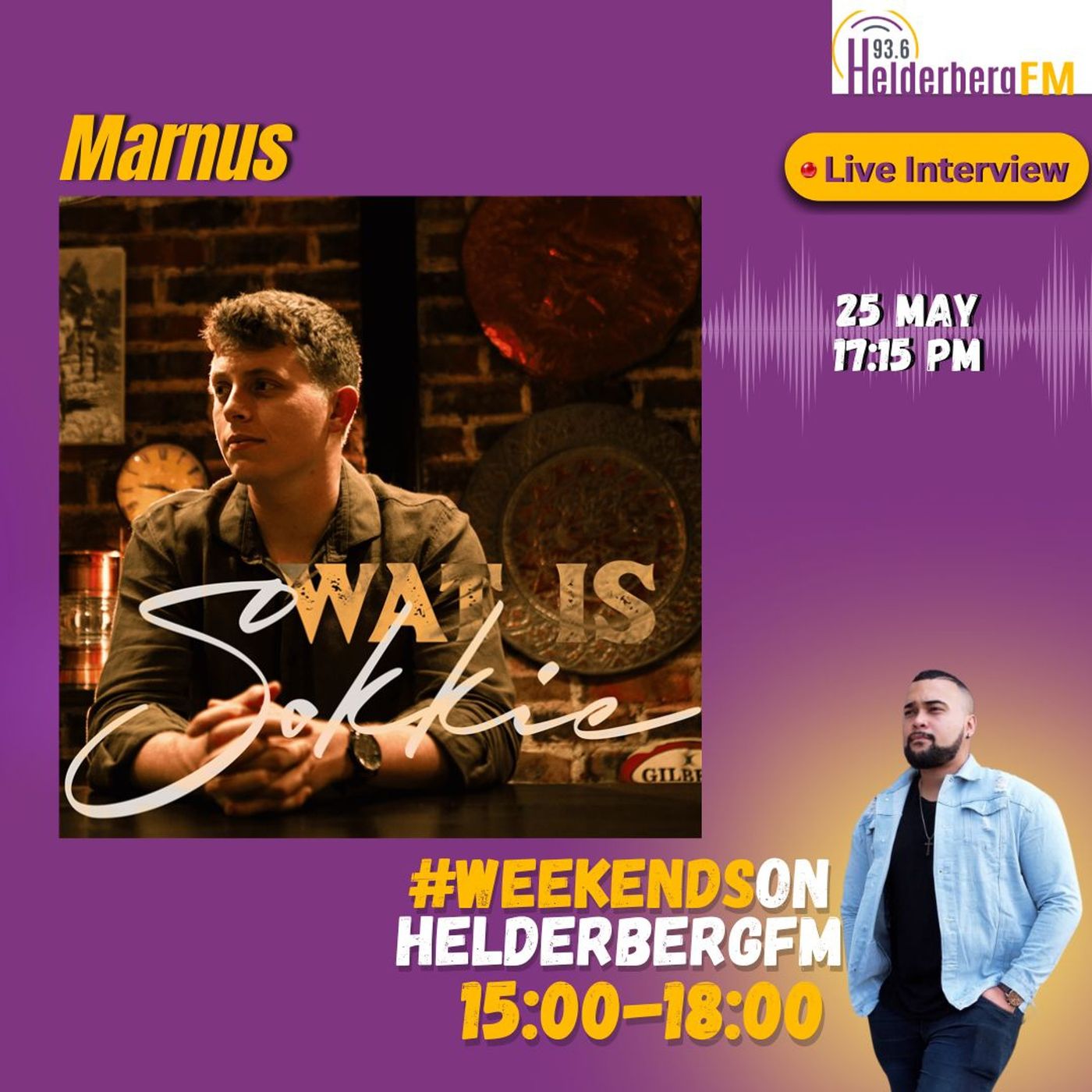Marnus Op #WeekendsOnHelderbergFM episode artwork