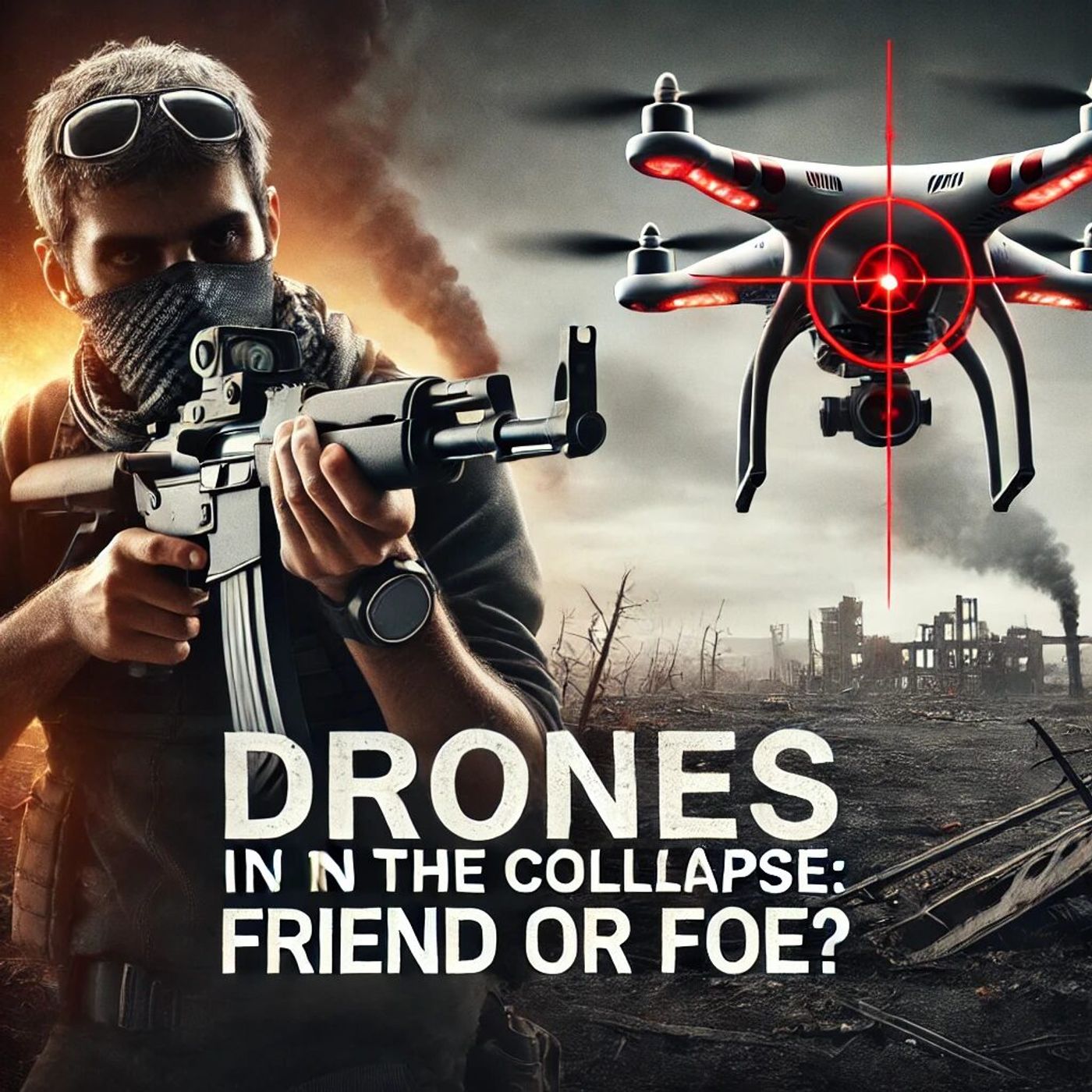 Drones in a Collapse: Friend, Foe, and Firepower | episode 379