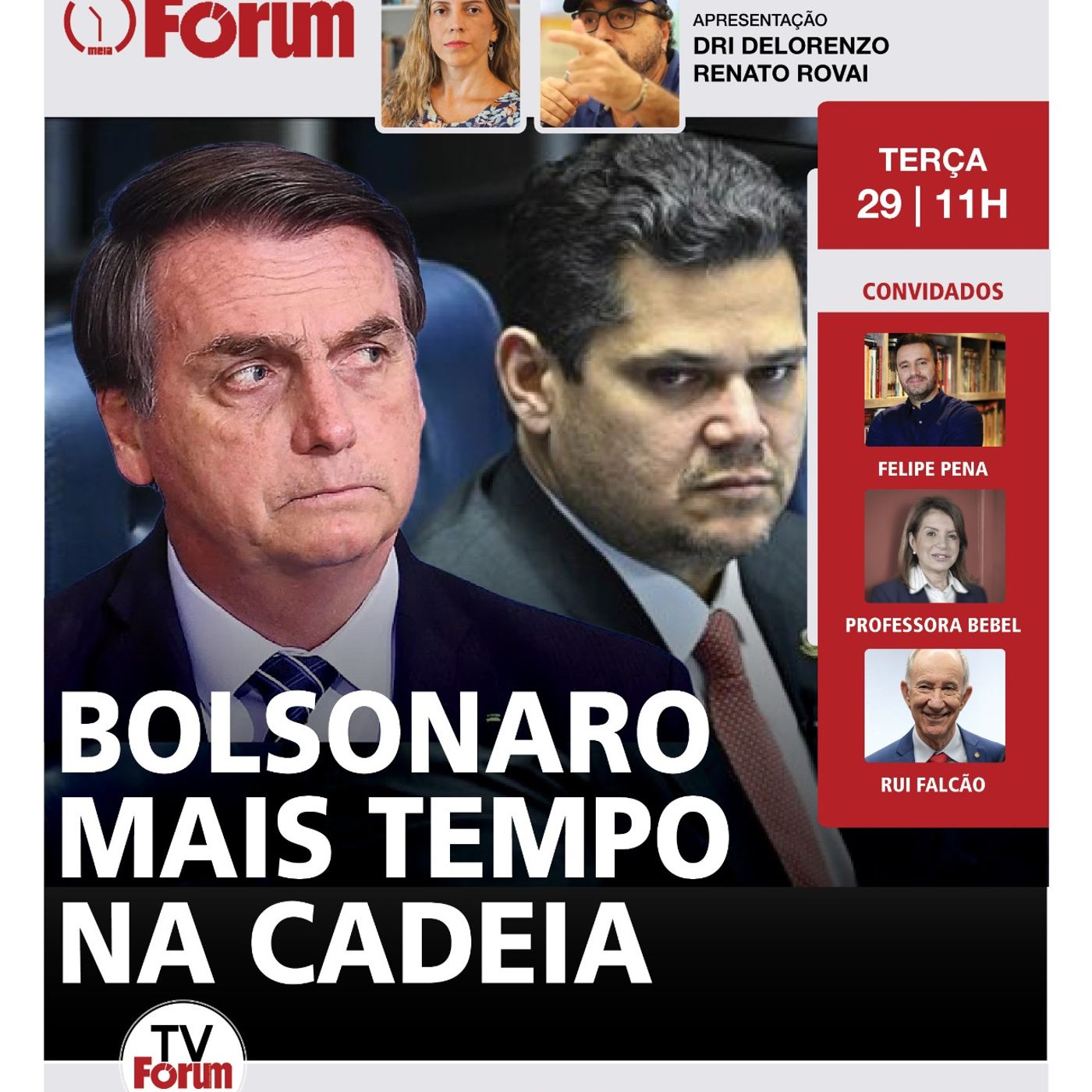 Anistia: Bolsonaro mais tempo na cadeia; a saída de Alcolumbre episode artwork