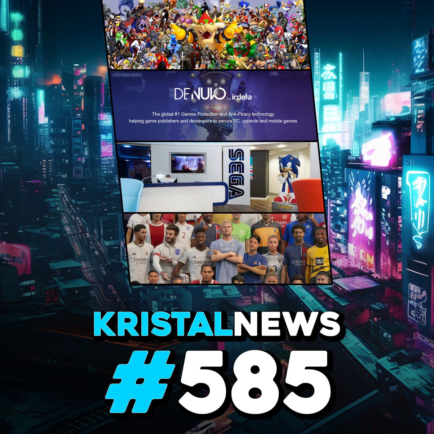 9 GIOCHI SU 10 a RISCHIO ESTINZIONE?! | DENUVO: "NON PEGGIORIAMO I GIOCHI" ▶ #KristalNews 585 episode artwork