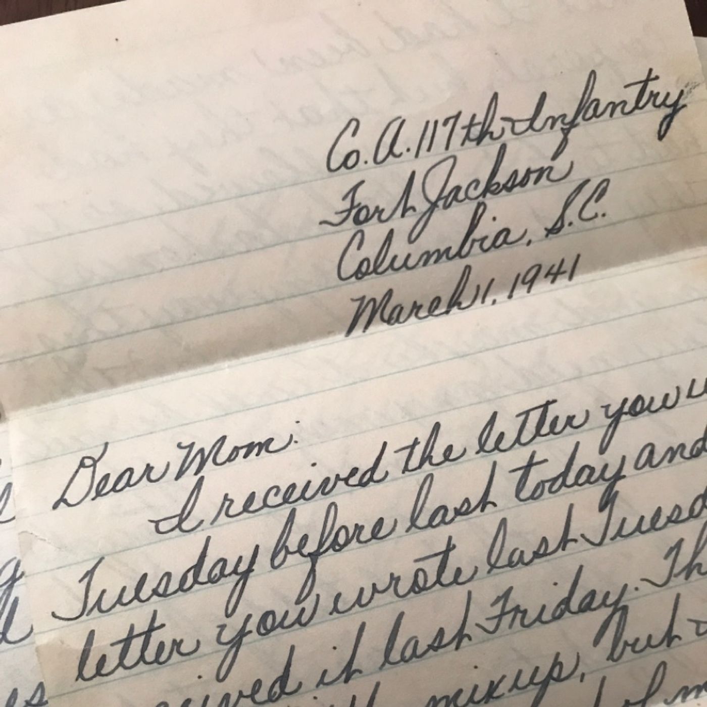 War and Family: Letters Home