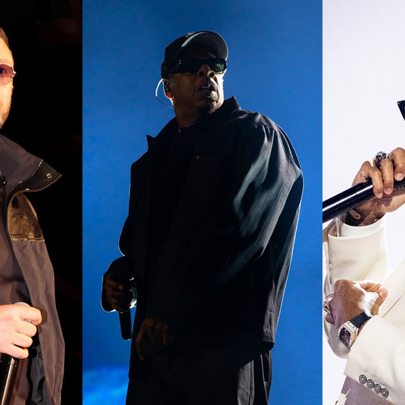 Jay-Z Brings Out Justin Timberlake and Pharrell Williams in Paris