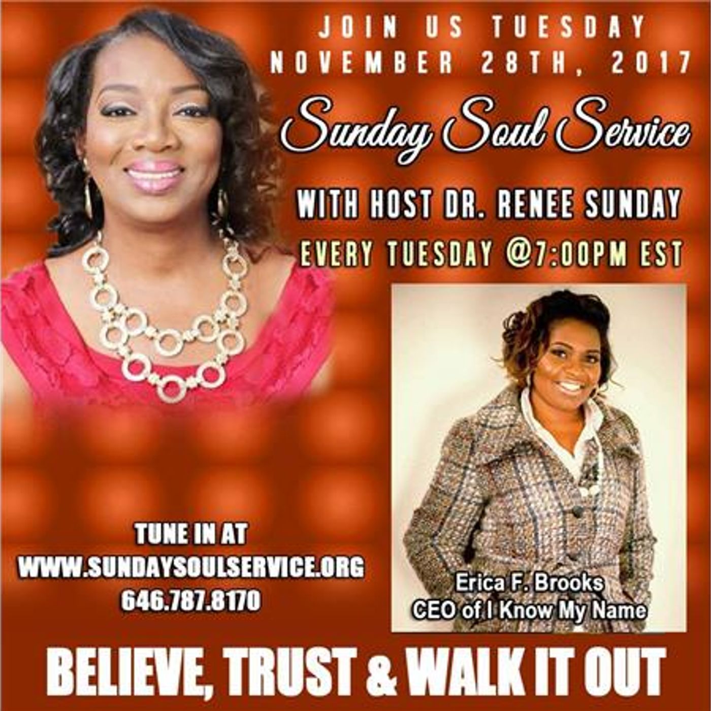 Host, Erica F. Brooks - CEO of I Know My Value on Good Deeds Radio Show episode artwork
