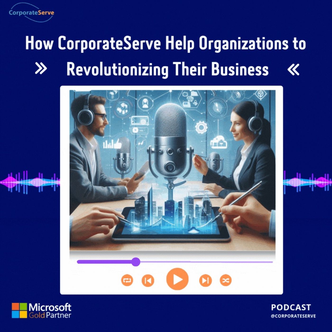 How CorporateServe Help Organizations? podcast artwork