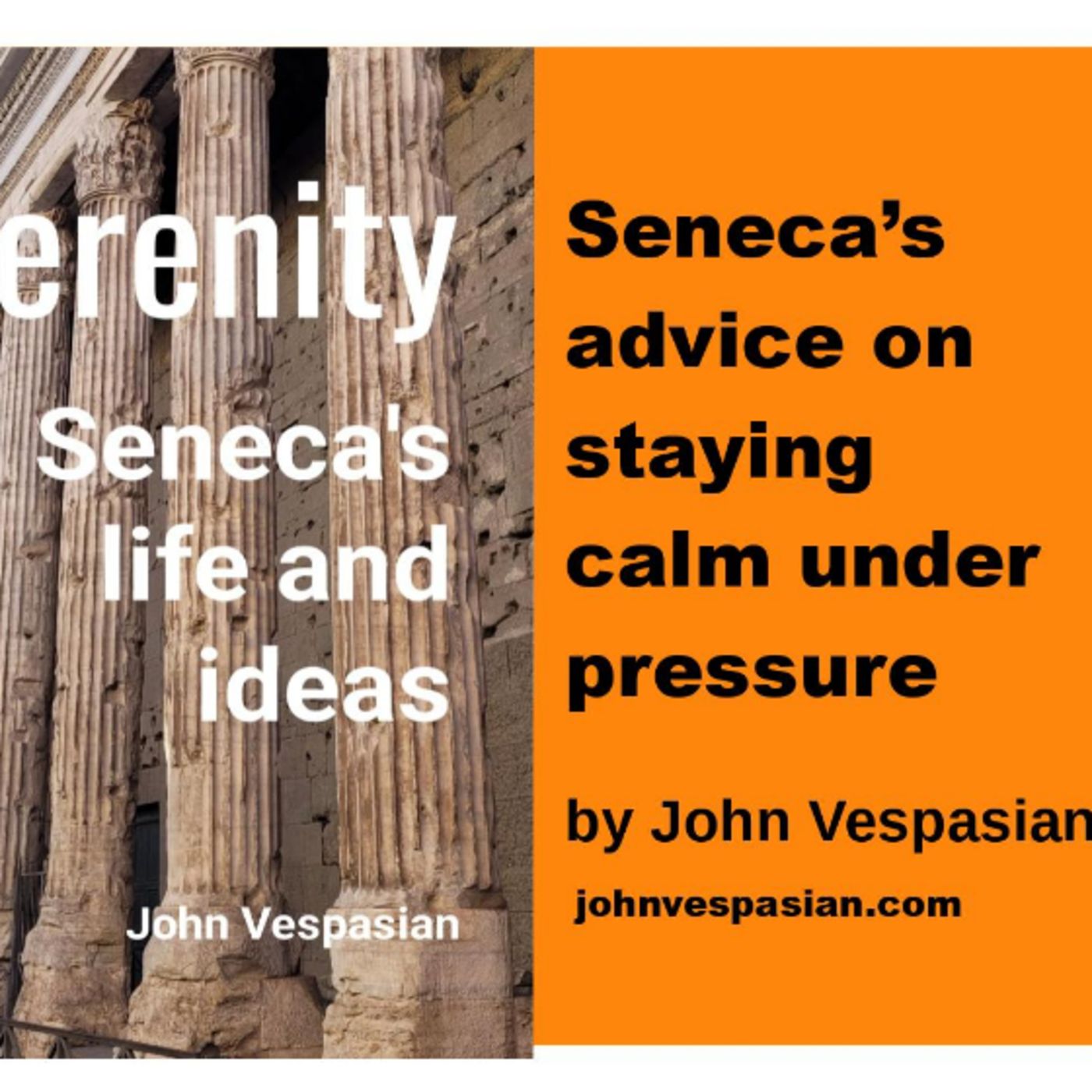 Seneca’s advice on staying calm under pressure episode artwork