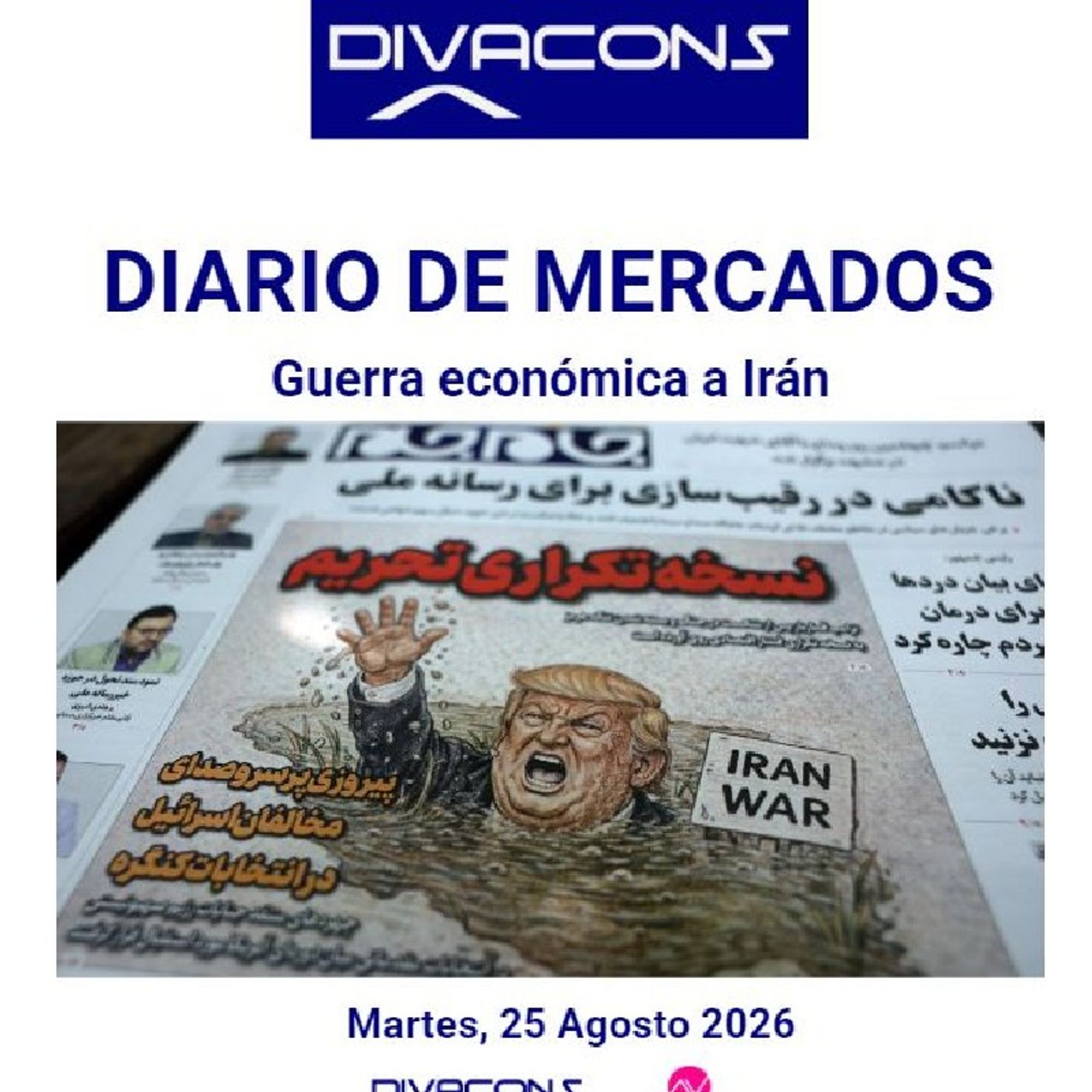 PODCAST en abierto DIARIO DE MERCADOS Martes 25 Agosto 2026