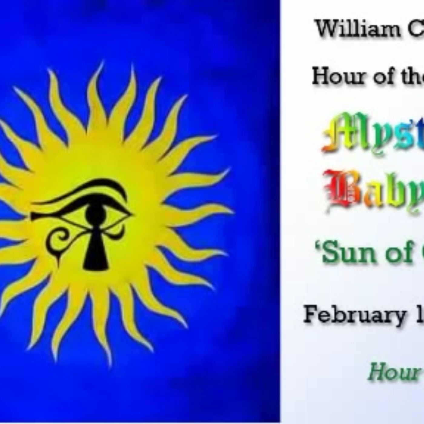 0030 1993 02 12 - Mystery Babylon #1, The Sun of God