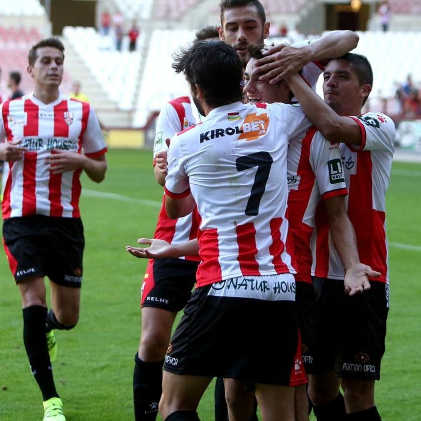 Gol en Las Gaunas