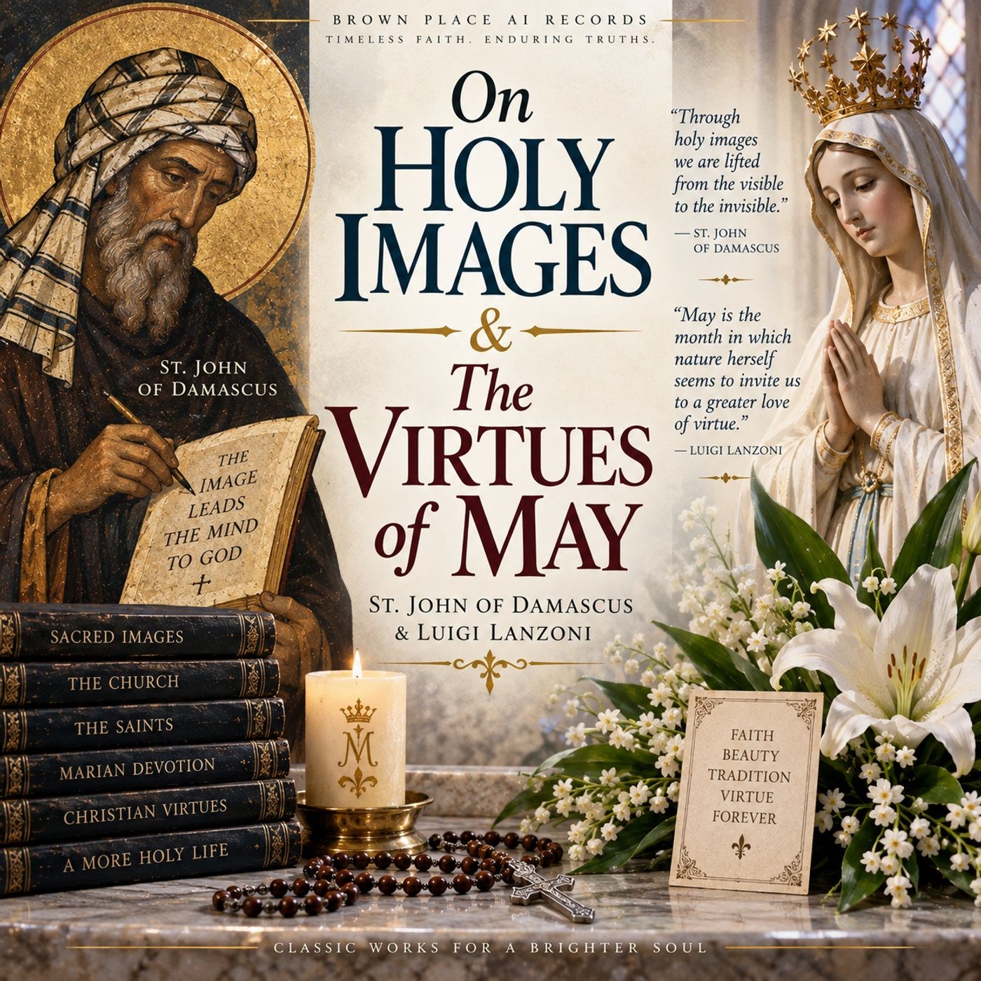 On Holy Images & The Virtues of May by St. John of Damascus & Luigi Lanzoni | Christian Art, Saints & Devotion