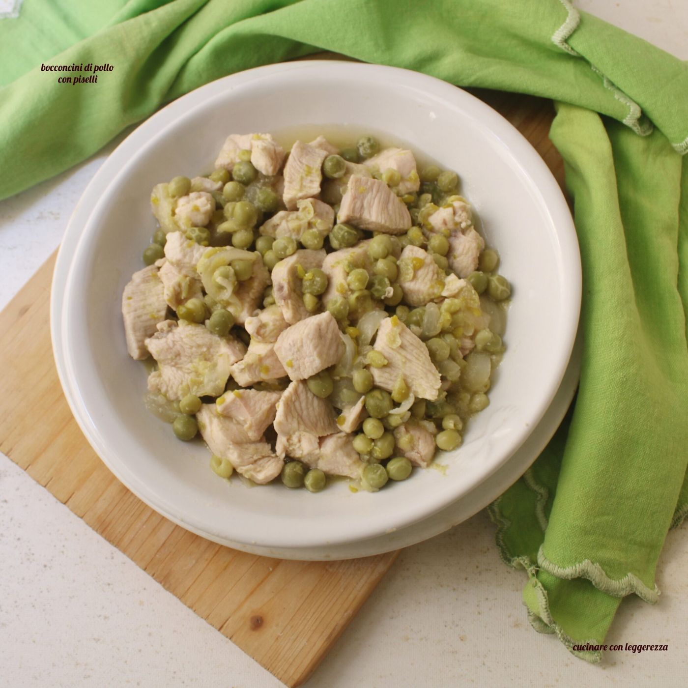 Bocconcini di pollo con piselli episode artwork