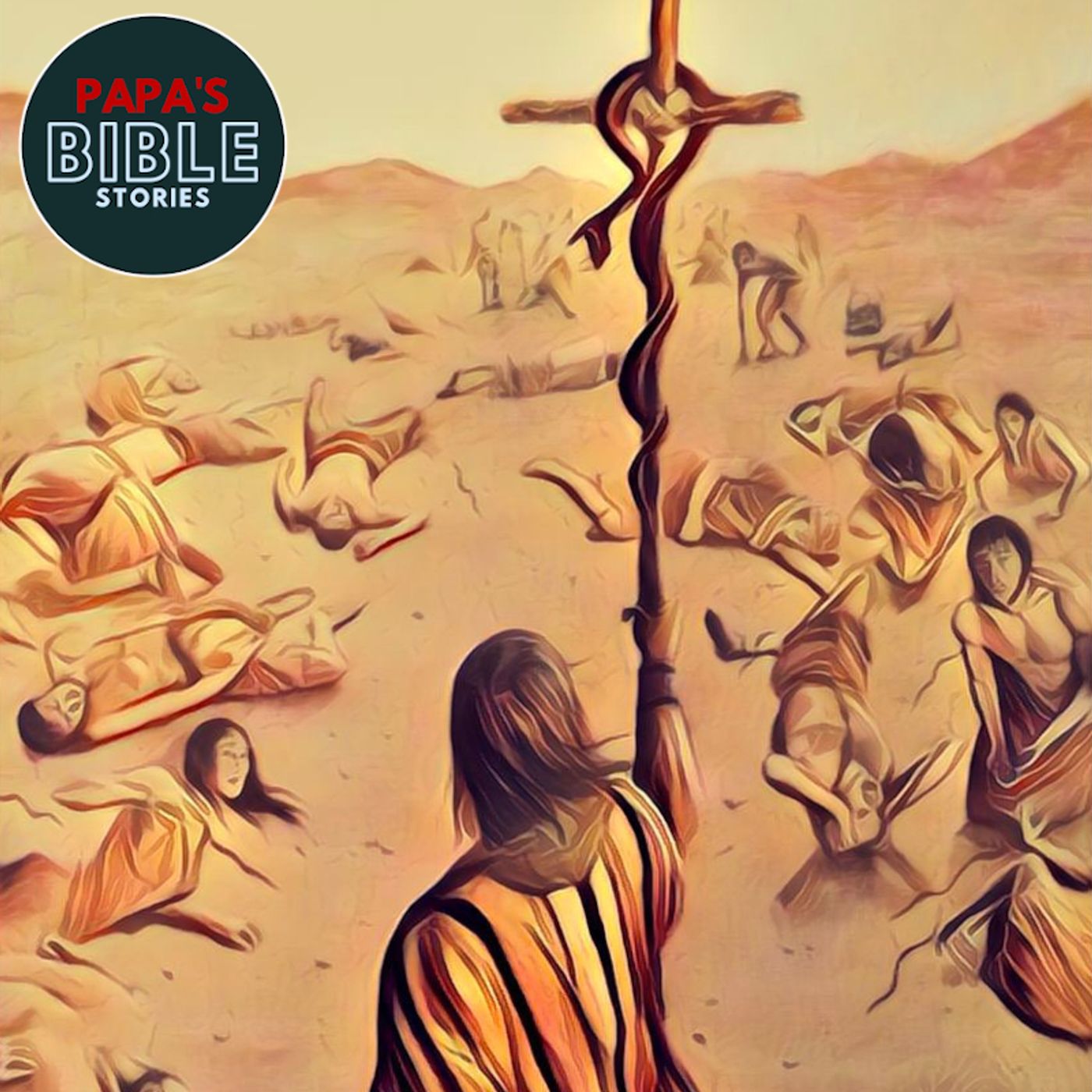 Ep. 41 - The Bronze Snake - Papa_s Bible Stories Podcast episode artwork