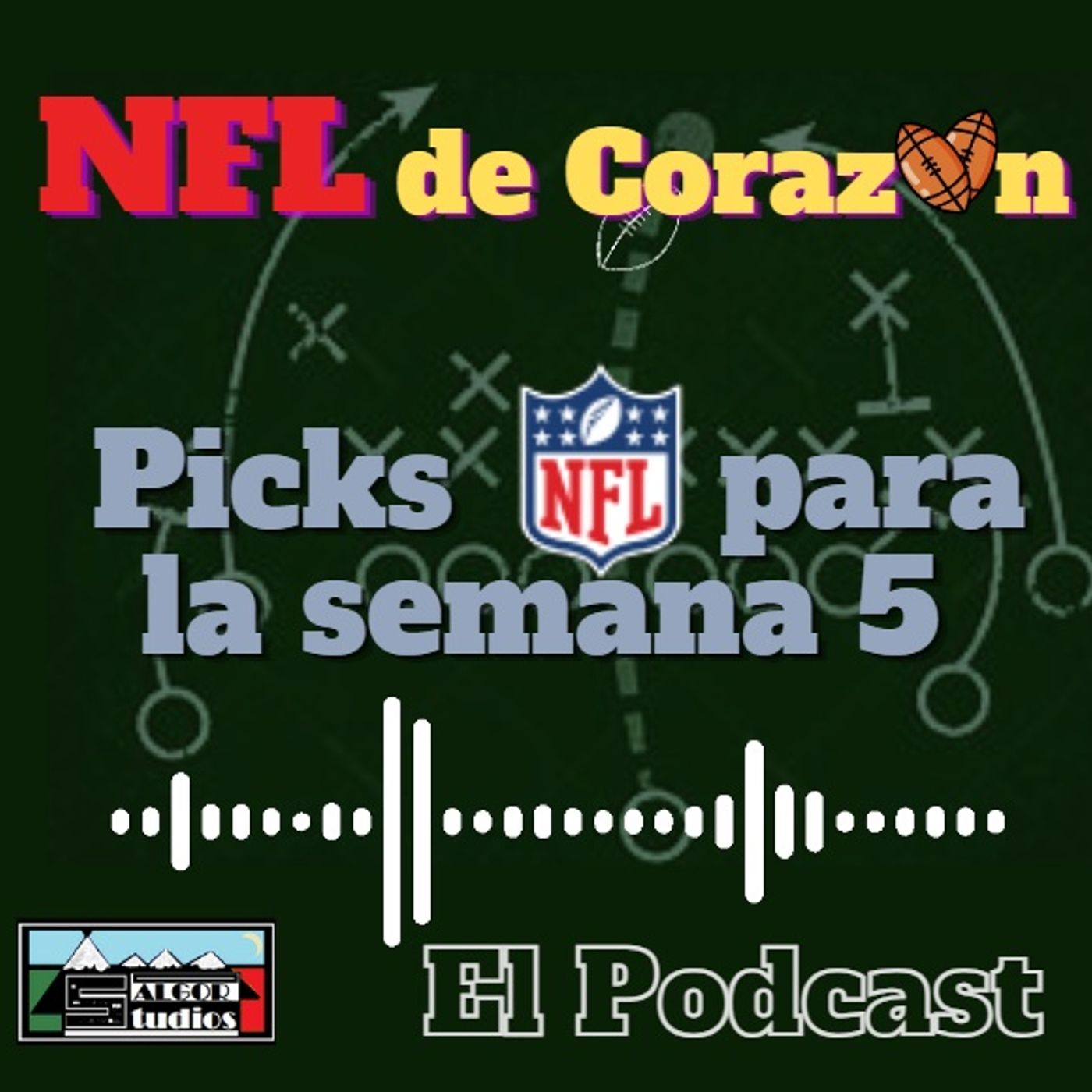 Portada de NFLocos de Corazon Podcast
