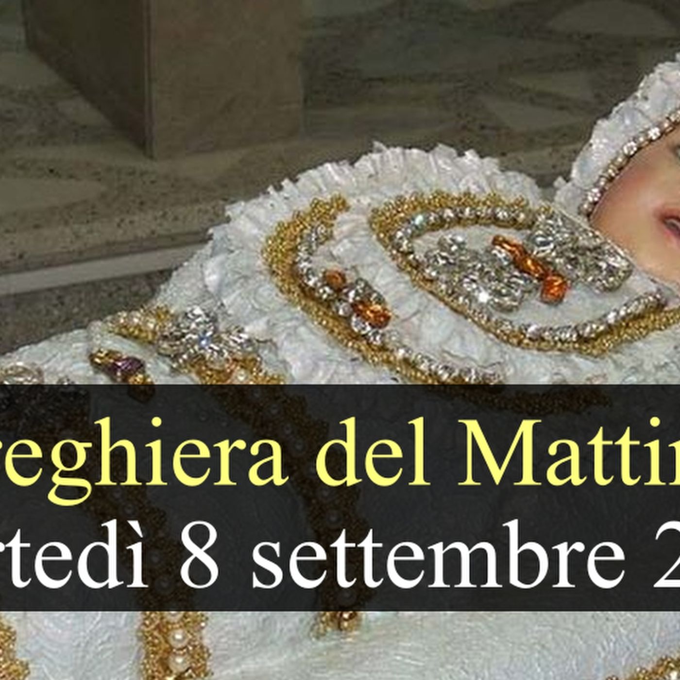 Preghiera del Mattino MARTEDI 8 SETTEMBRE 2026 ❤️ Lodi Mattutine - Festa Natività della B.V. Maria episode artwork
