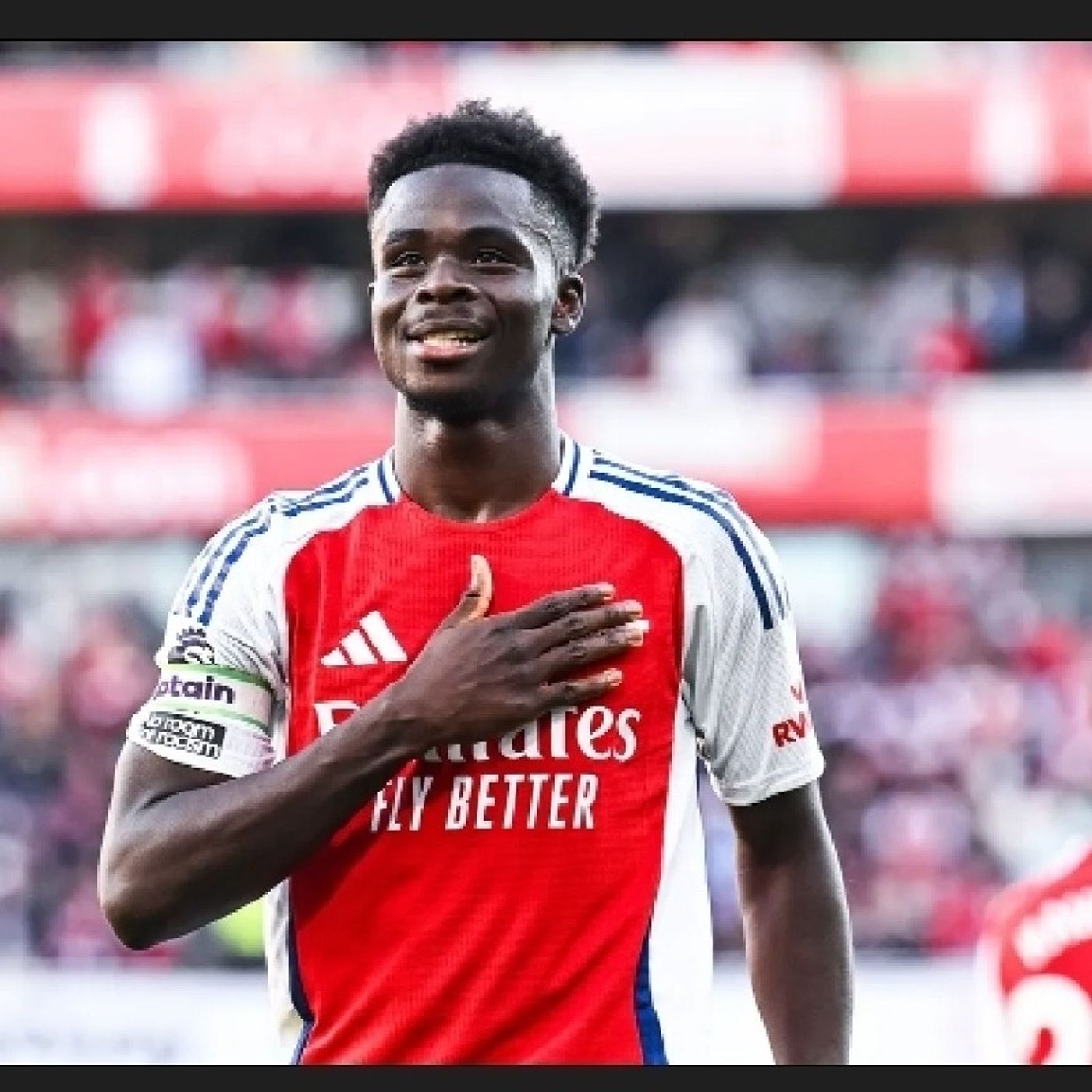 Bukayo Saka QUICKFIRE Questions episode artwork