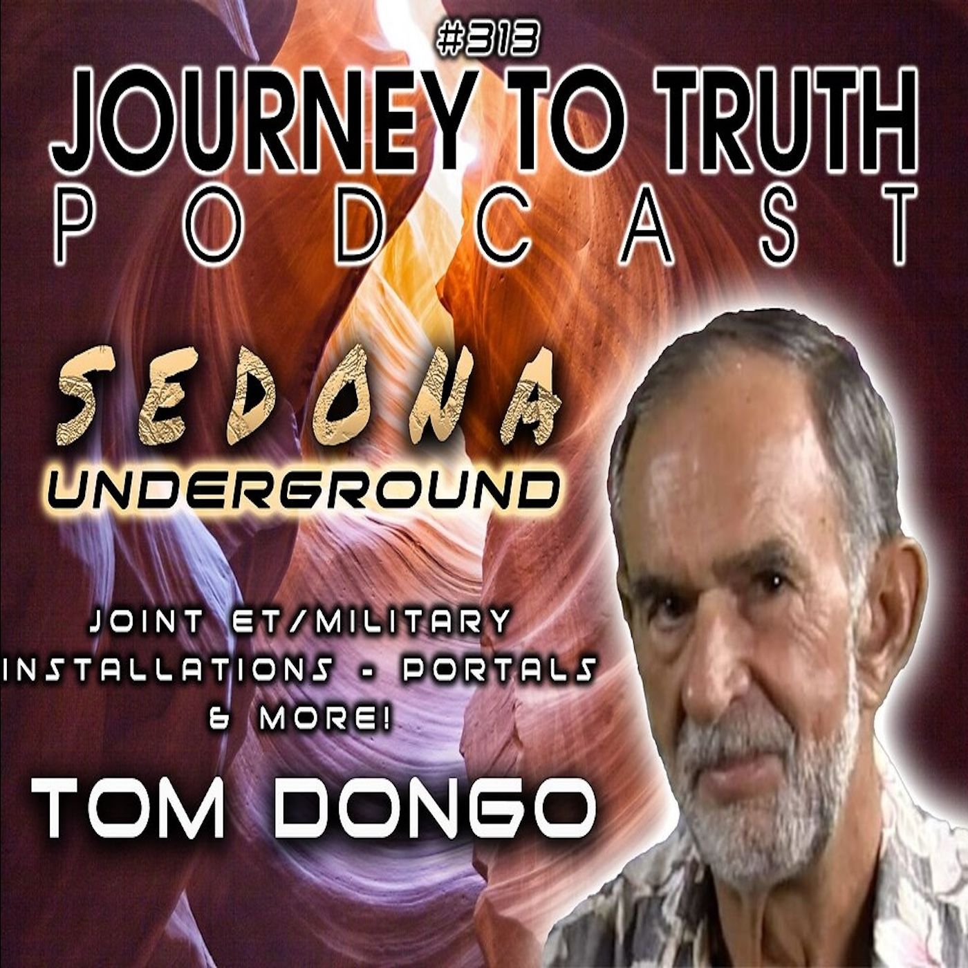 EP 313 | Tom Dongo | Sedona Underground - Joint ET/Military Installations - Portals & more