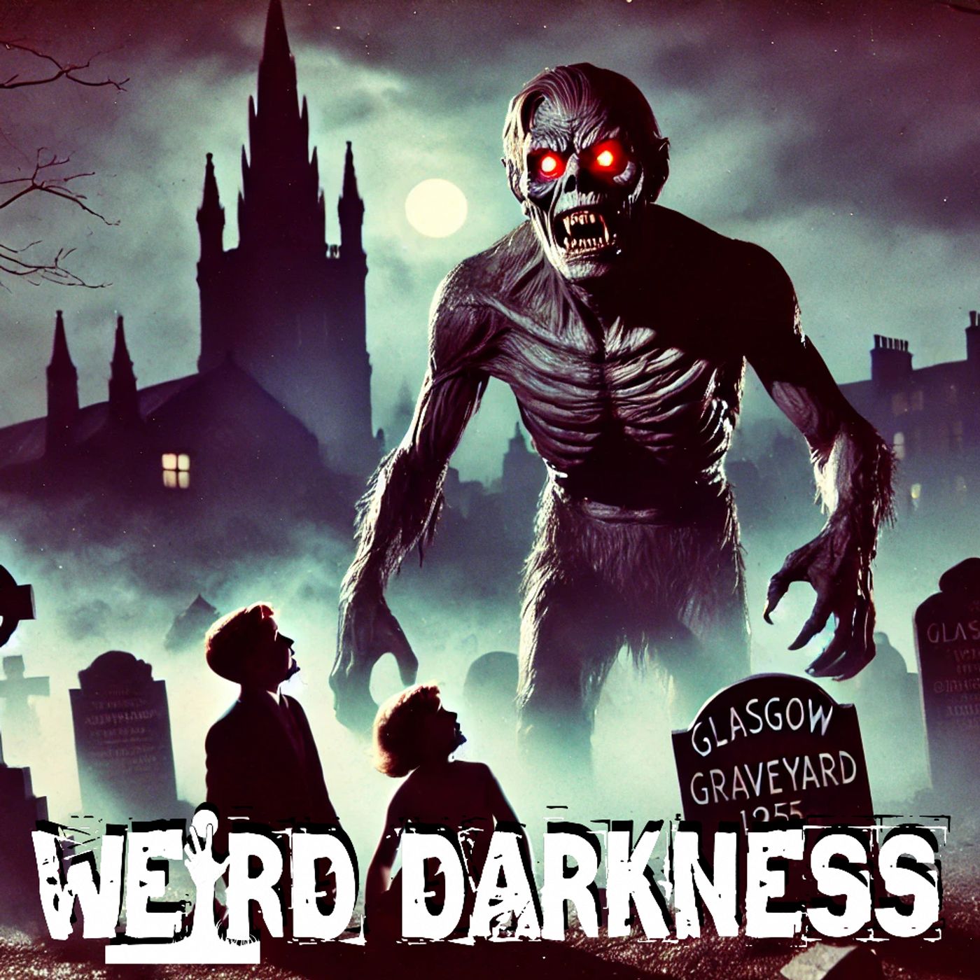 “IRON-TOOTHED TERROR: THE GORBALS VAMPIRE AND MASS HYSTERIA” Plus More True Horrors! #WeirdDarkness - podcast episode cover