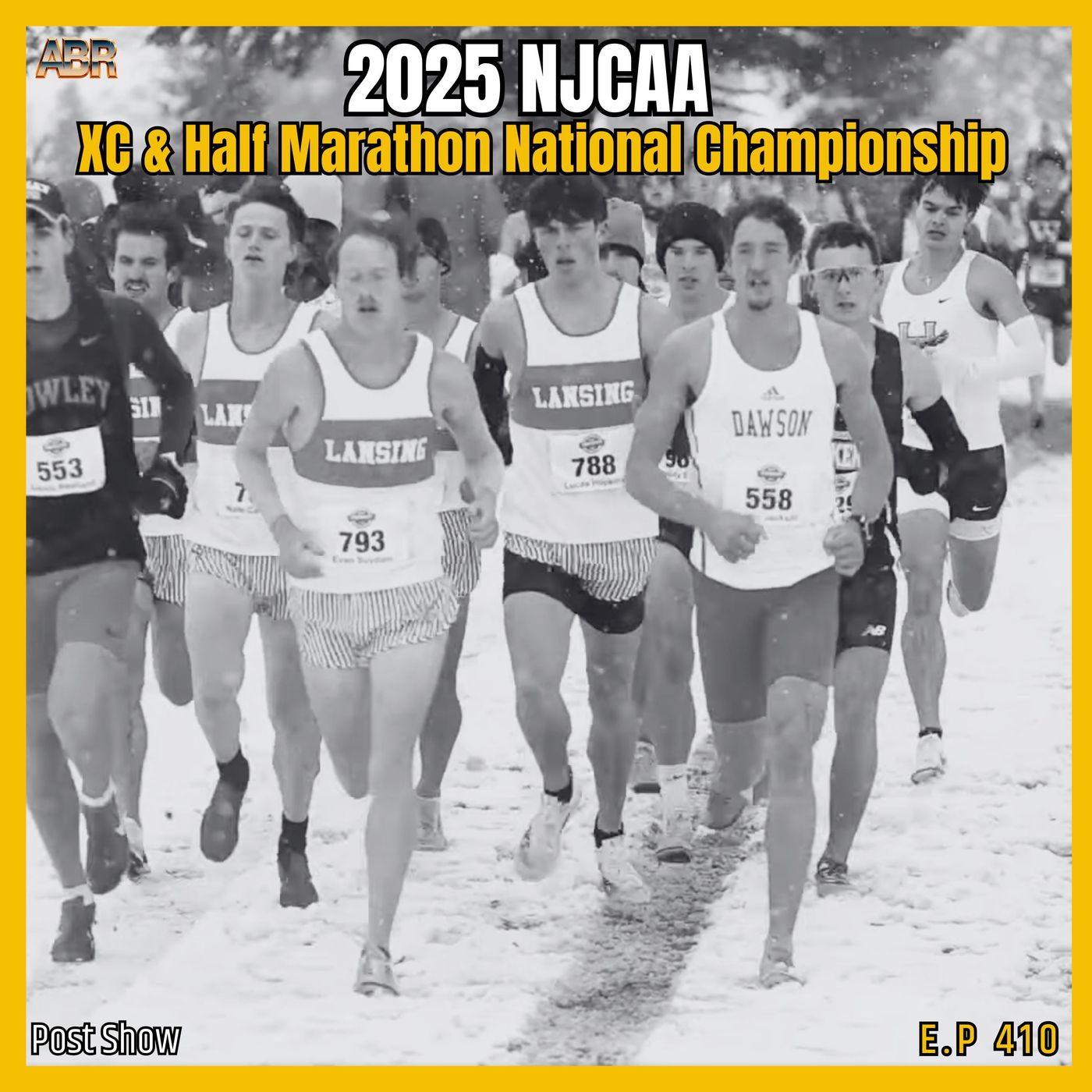 Episode 410 — 2025 NJCAA XC & Half Marathon National Championship Post Show | Blizzard Chaos, Grit & National Titles