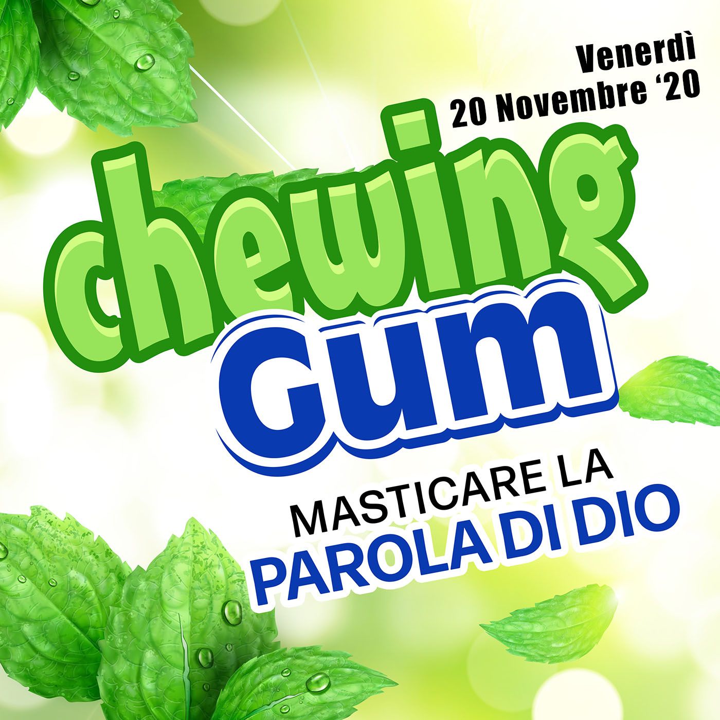 Venerdi 20 Novembre 2020 - A noi la scelta!!
