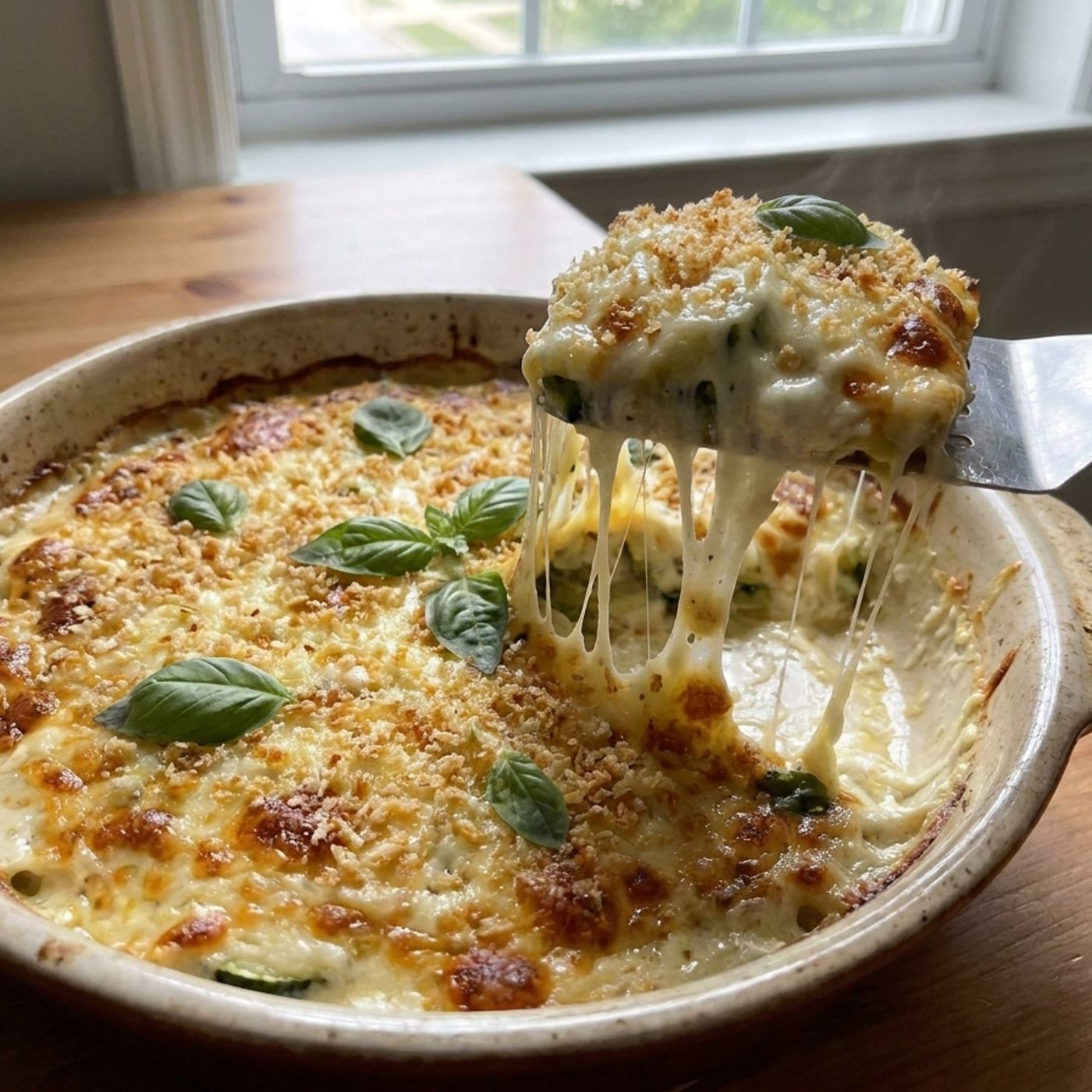 Parmigiana bianca di zucchine: cremosa, filante e irresistibile episode artwork