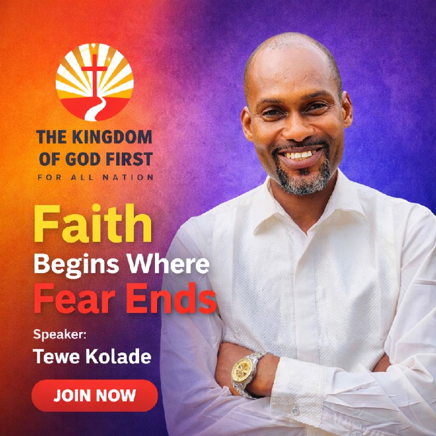 FAITH BEGINS WHERE FEAR ENDS episode artwork