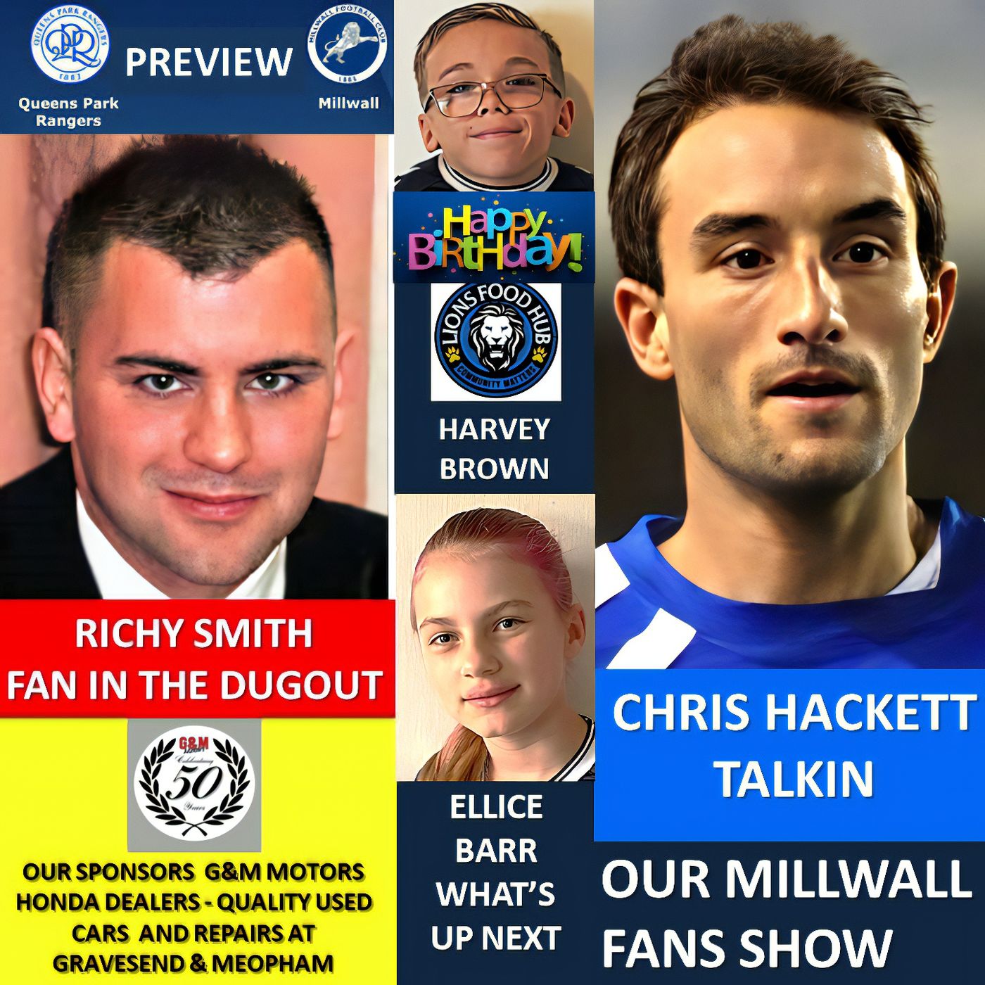 OUR MILLWALL FANS SHOW - Topical Weekly Talks