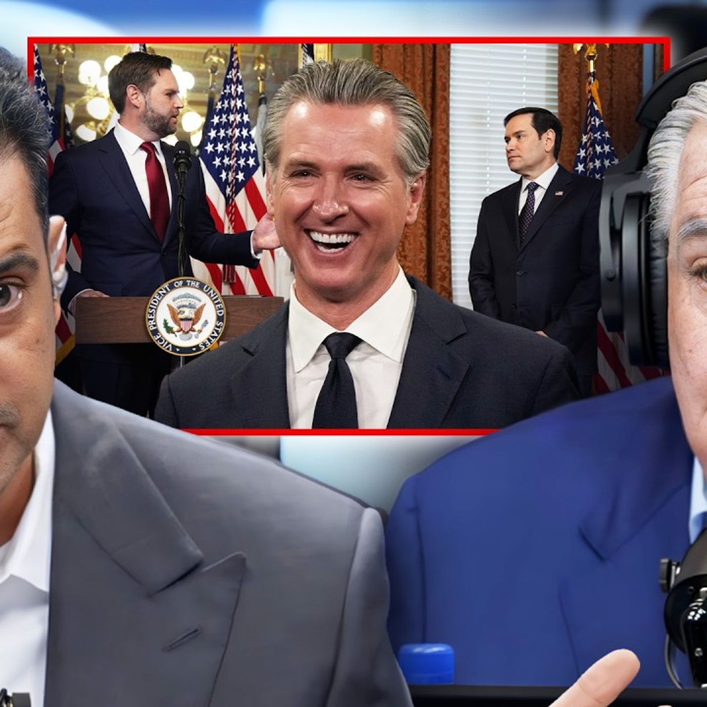 "This Isn't Going Away" – Newsom's Wife Under Federal Scrutiny as Rubio Surges For 2028 episode artwork