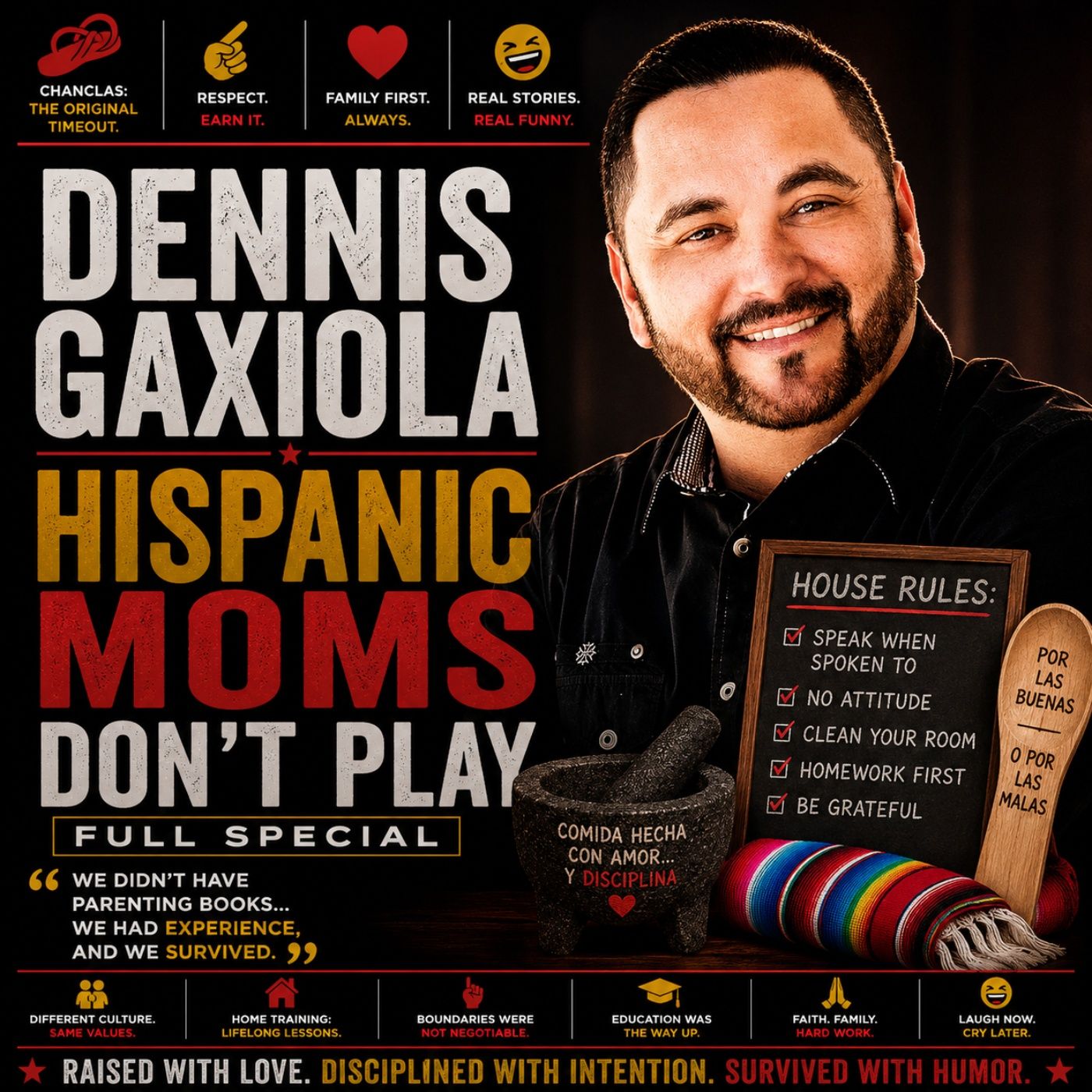 Dennis Gaxiola - Hispanic Moms Don’t Play Full Special (Stand-up Comedy) episode artwork