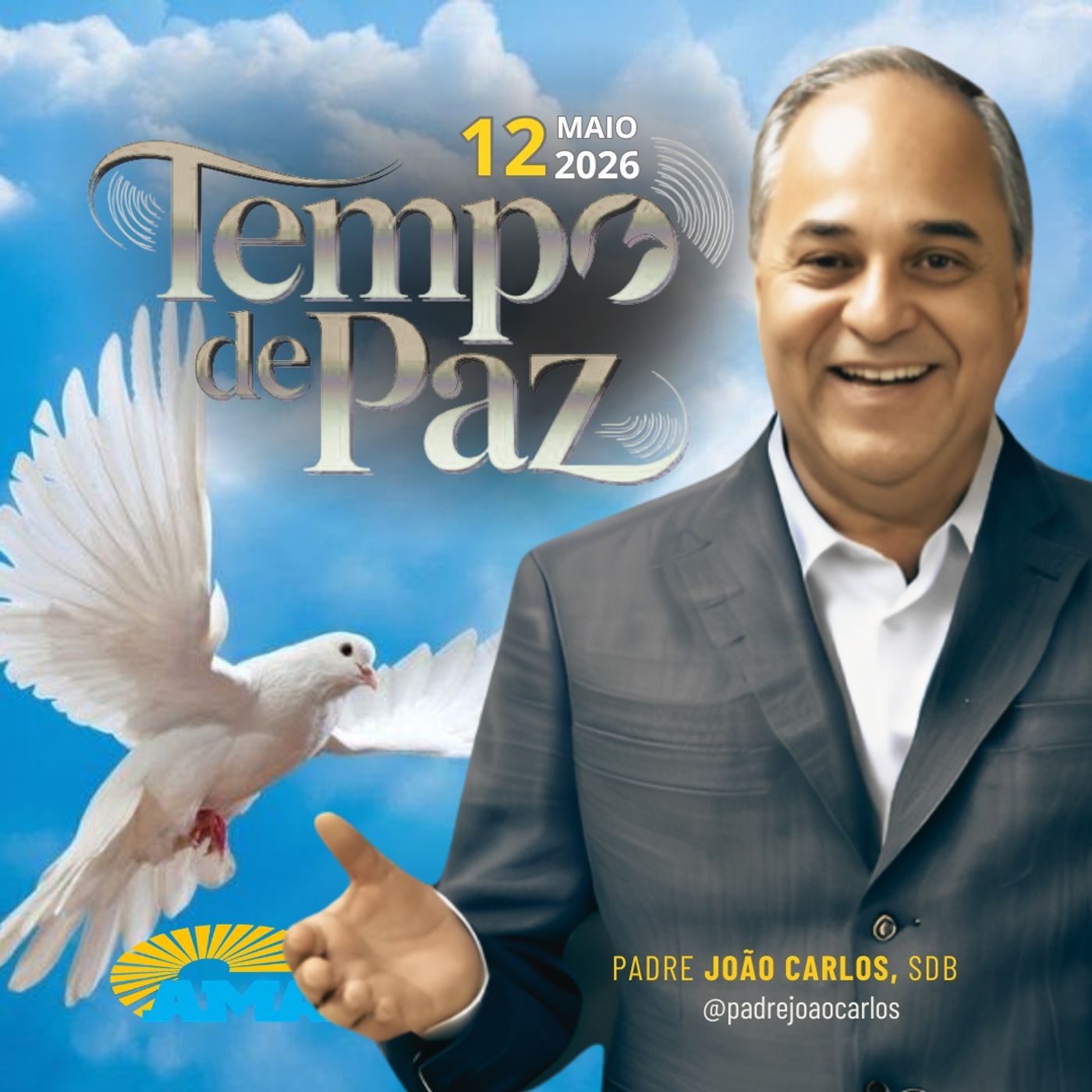 12/05/26 - Programa Padre João Carlos | Tempo de Paz