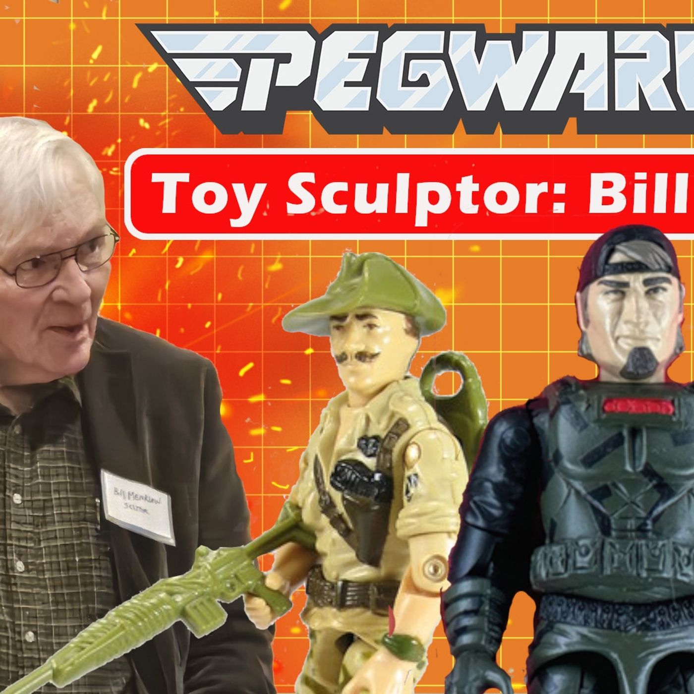 Toy Sculptor: Bill Merklein - Pegwarmers #224 episode artwork