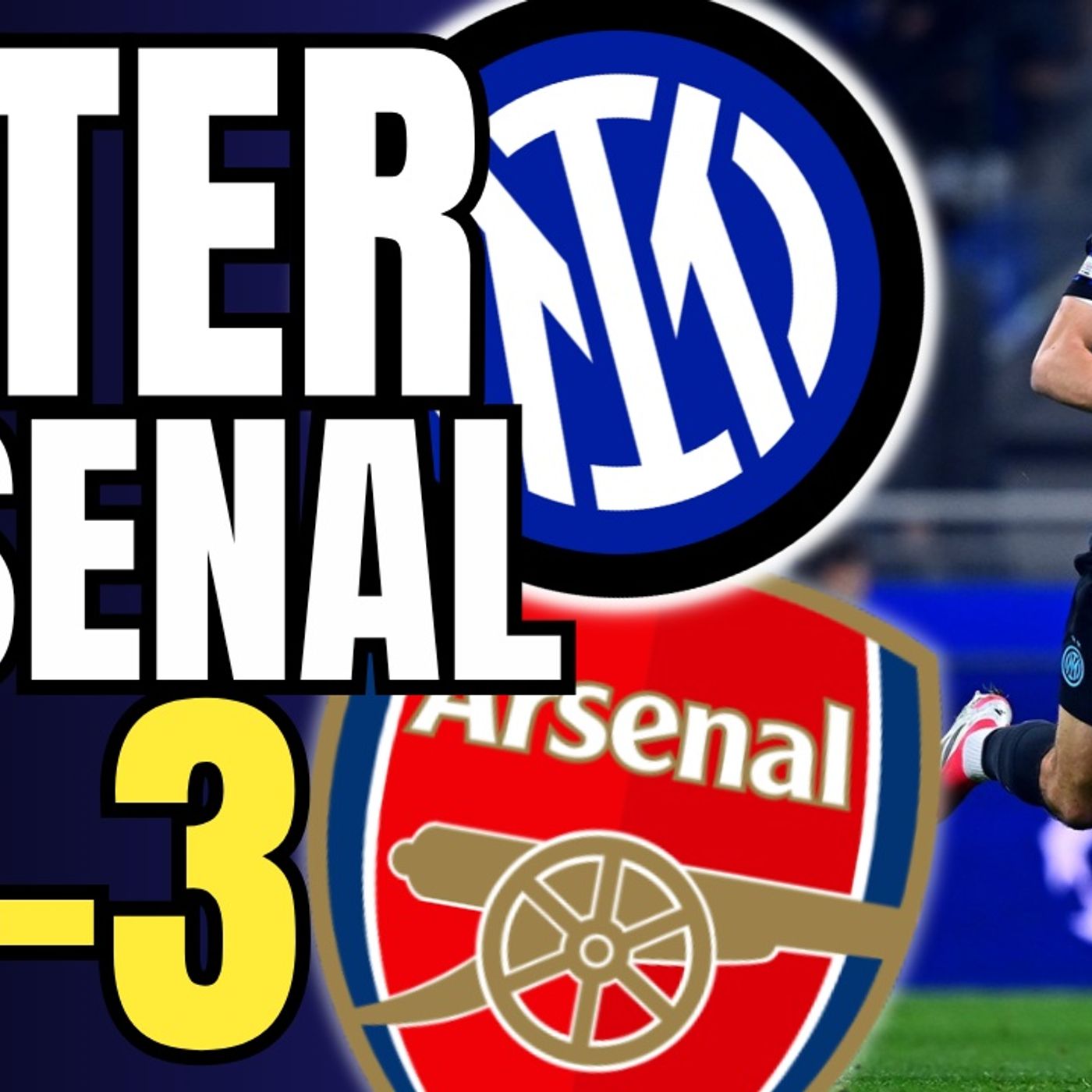 INTER-ARSENAL 1-3: CI MANCA SEMPRE UN PUNTICINO! || Highlights e analisi