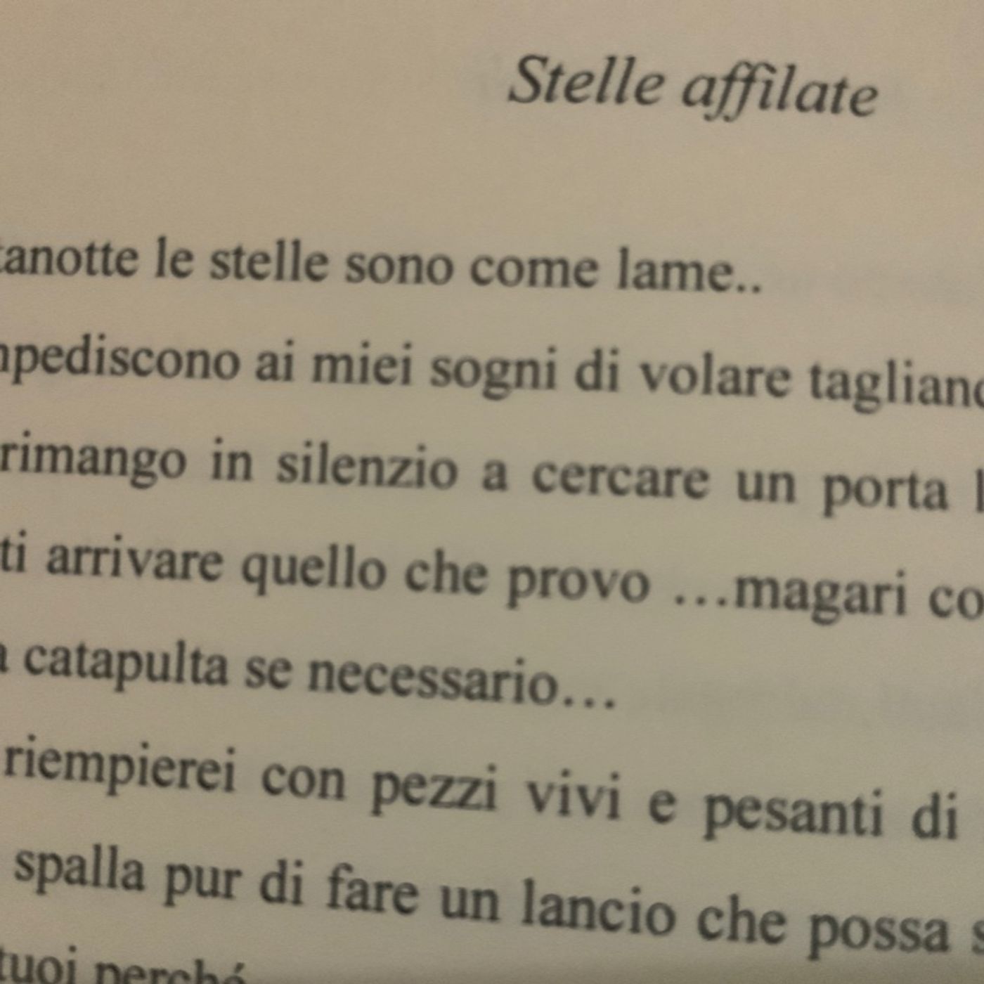 Cronache di un\'assenza