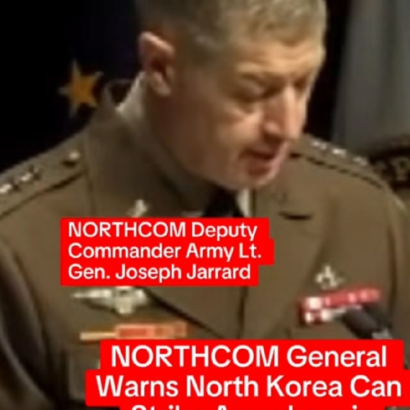 NORTHCOM Deputy Commander Lt. Gen. Joseph Jarrard issues a stark warning about the growing threat episode artwork