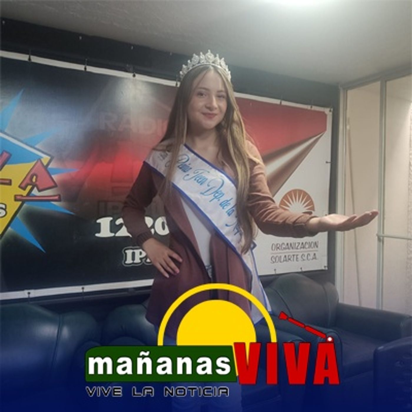 Reina Departamental de la Ñapanga Dana Sofía Rivera – Presentación en el carnaval multicolor de la frontera 2025