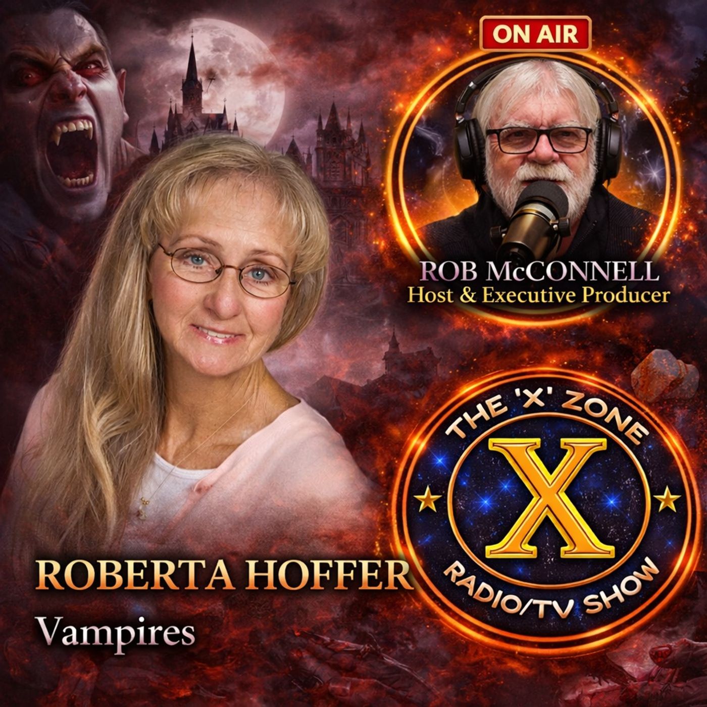 Rob McConnell Interviews - ROBERTA HOFFER - Vampires
