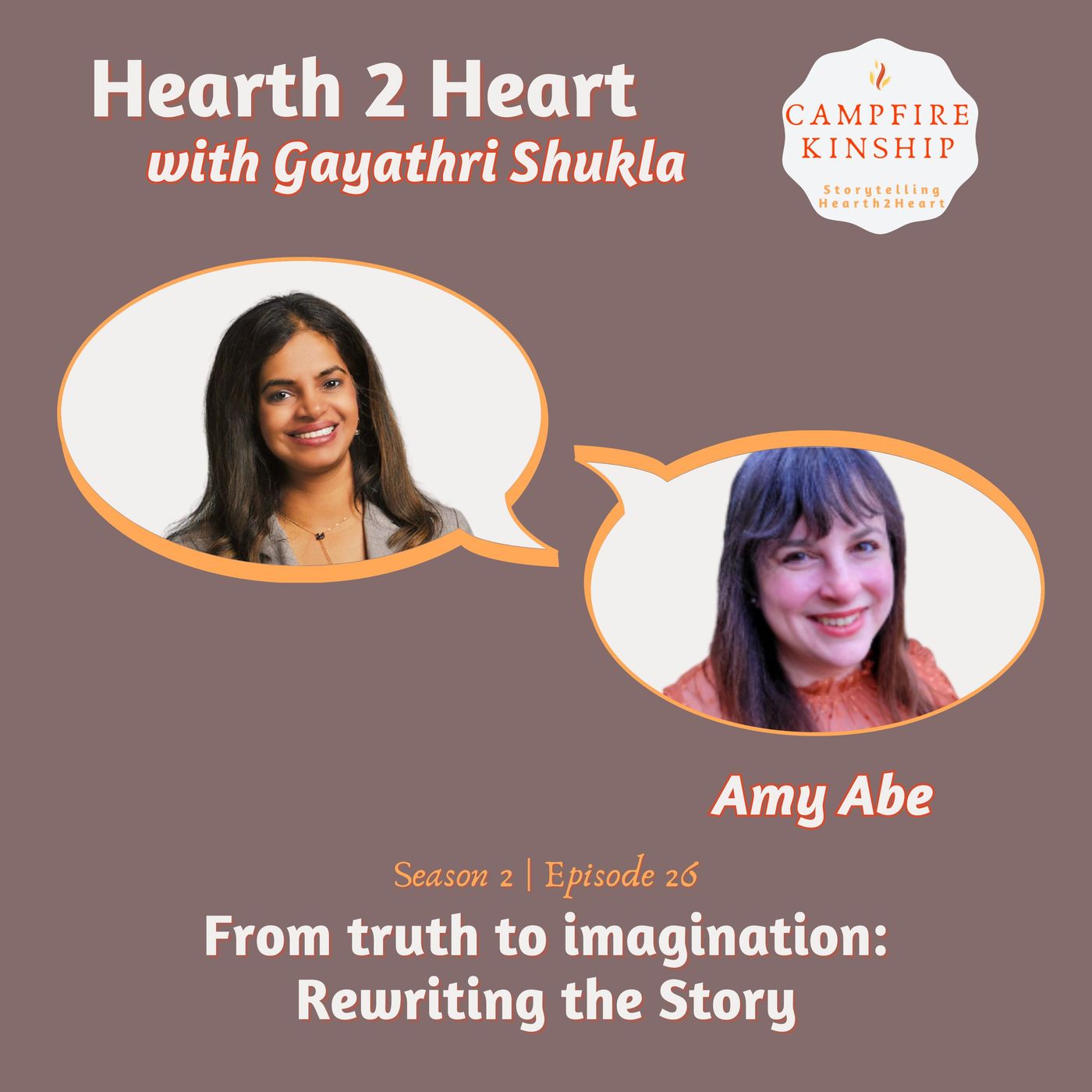 From Truth to Imagination: Rewriting the Story | Amy Abe episode artwork