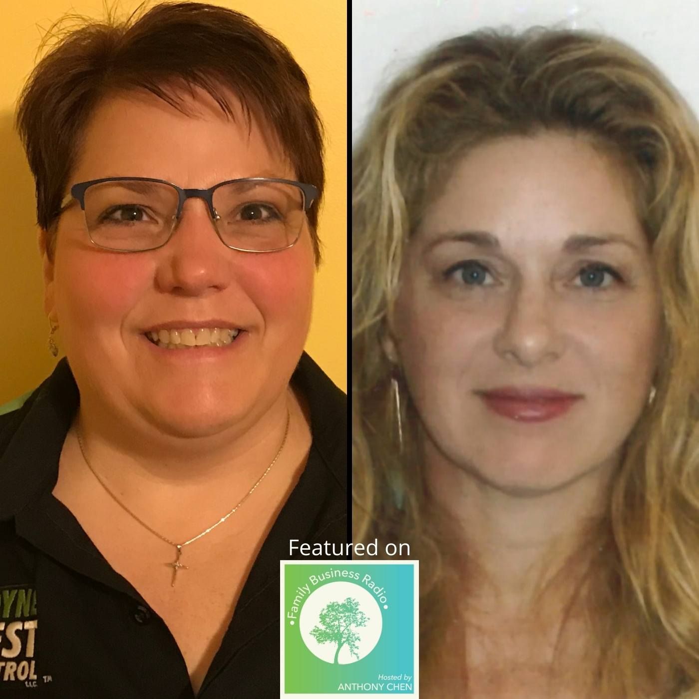 Family Business Radio, Episode 12: Michelle Coyne, Coyne Pest Control, and Carolyn Kelso, Betty Carry episode artwork