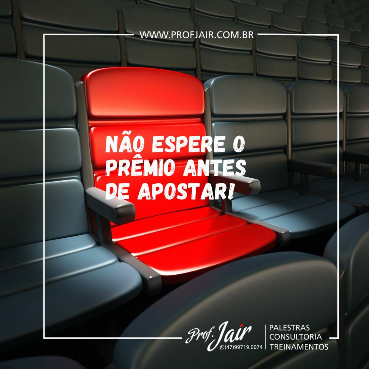 Palestrante Prof Jair