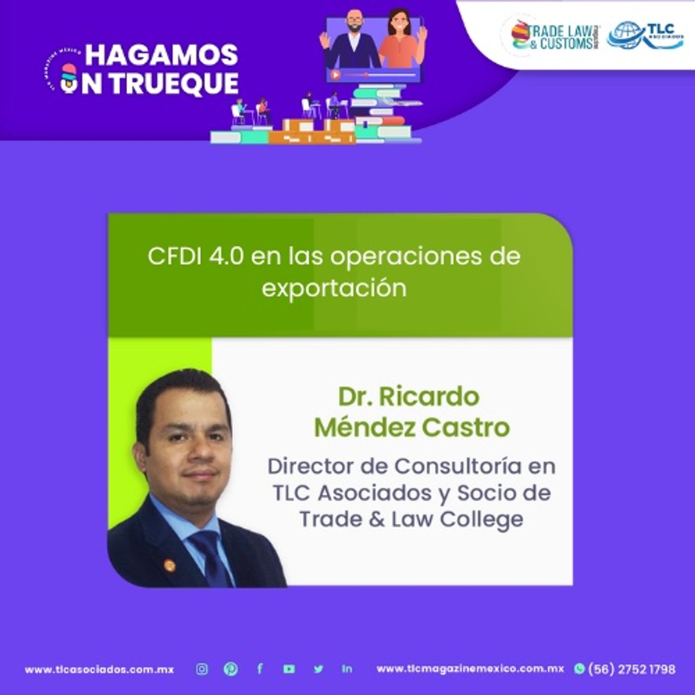 Episodio 408. Hagamos un Trueque - CFDI 4.0 en las operaciones de exportación episode artwork