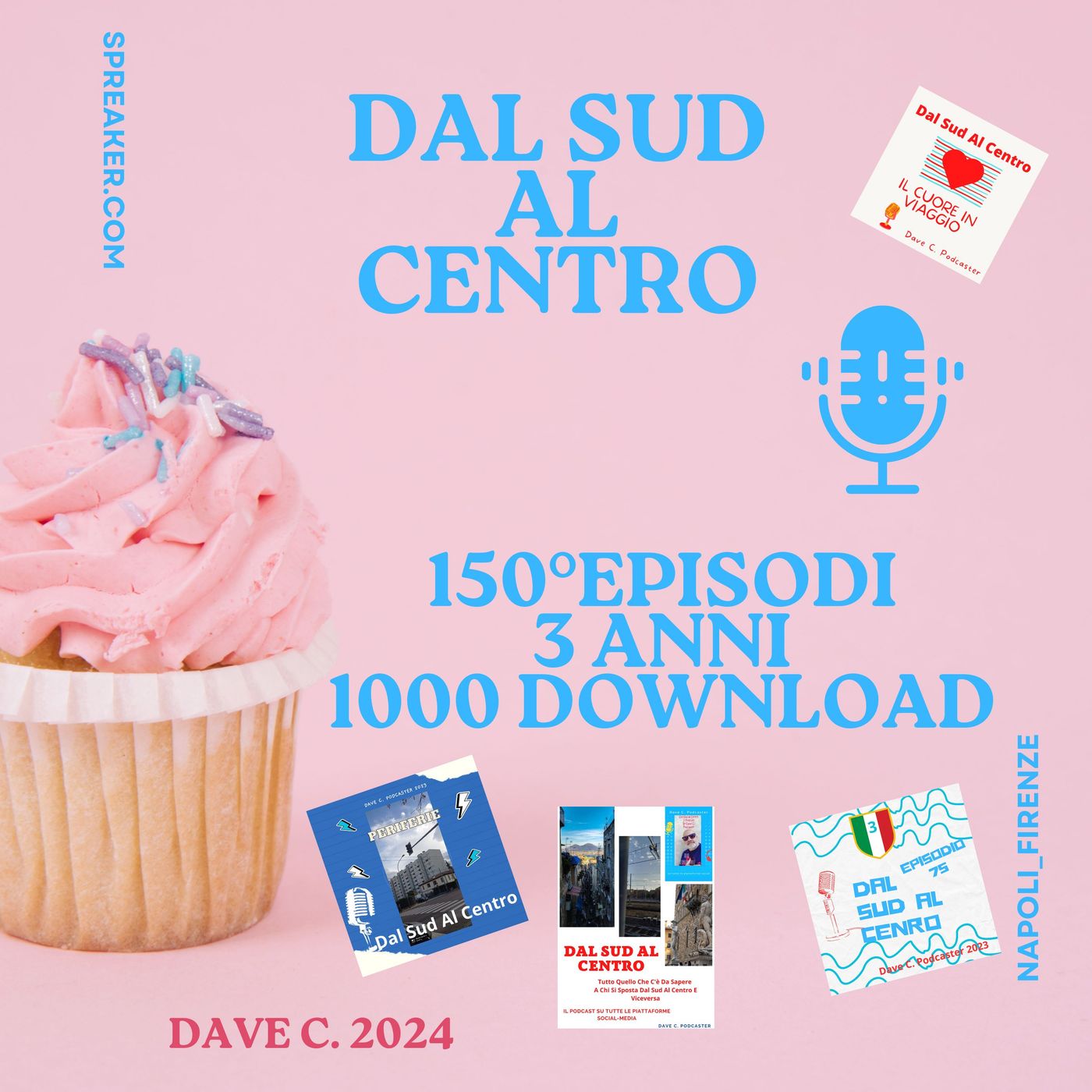 150 episodi 3 anni e 1000 DSAC episode artwork
