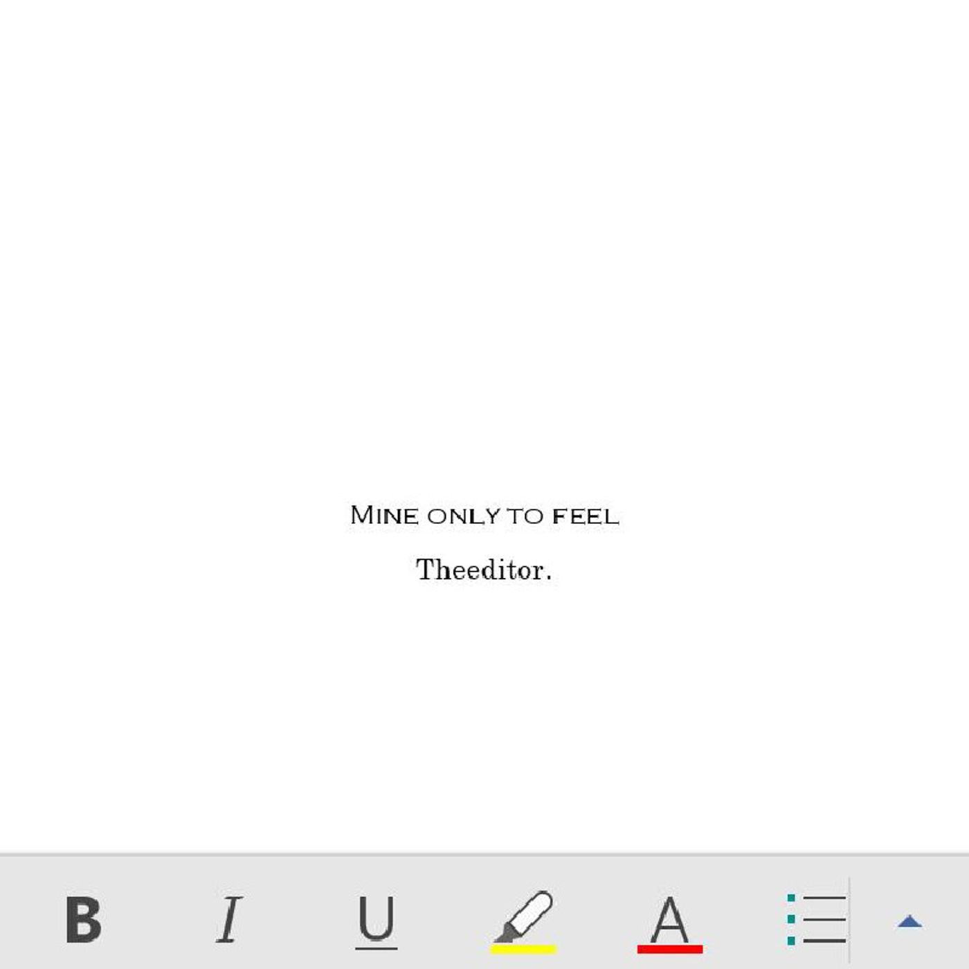Poetry With TheEditor