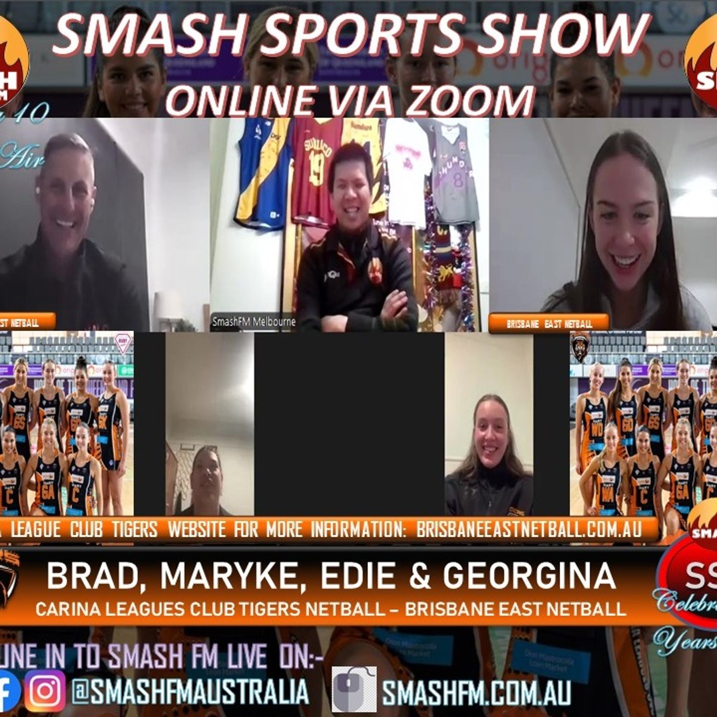 SSS10THYR: Carina League Club Tigers Netball Ruby Series Interviews 220724