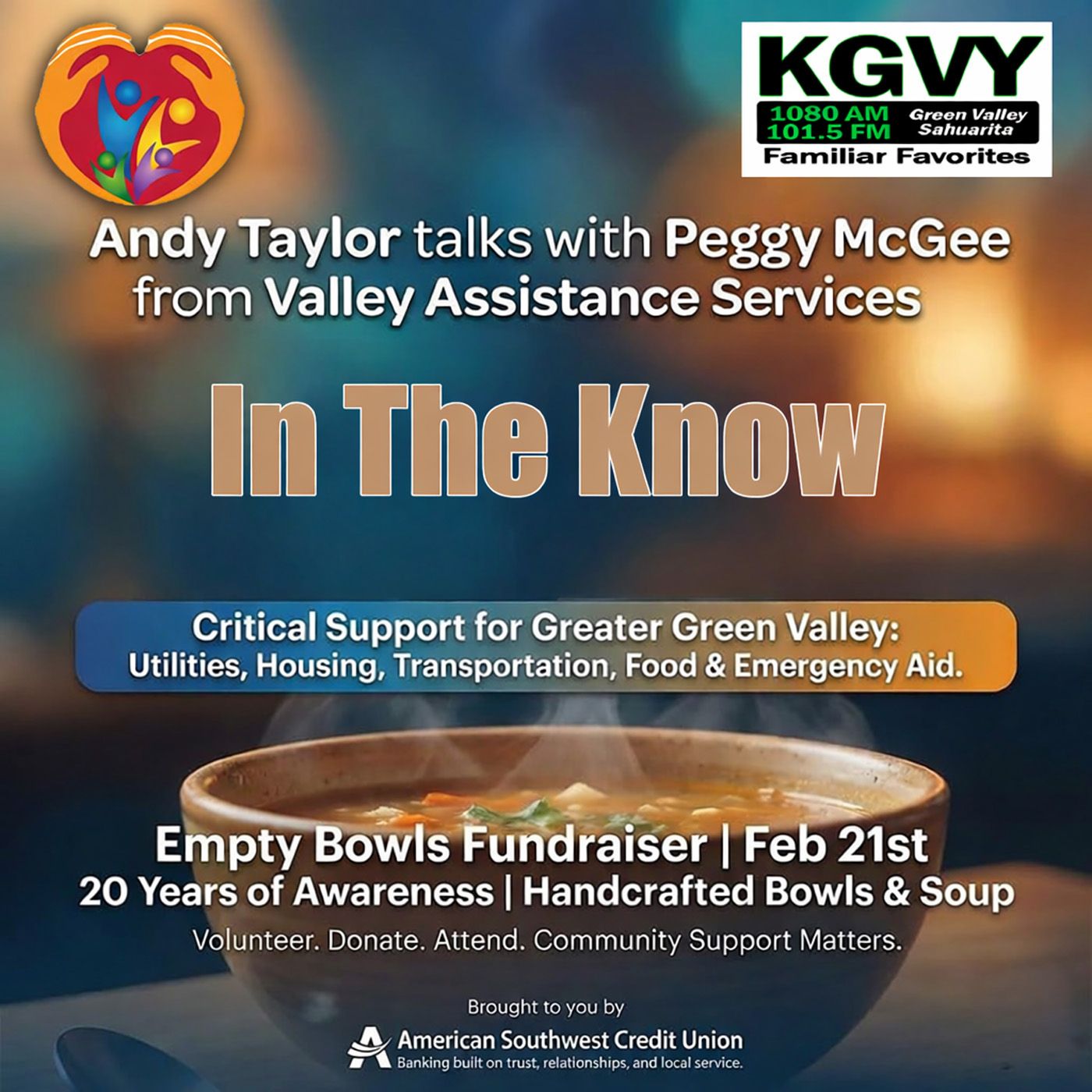 In The Know - “Valley Assistance Services: Help, Hope, and Community” (Aired 01/12/2026) episode artwork
