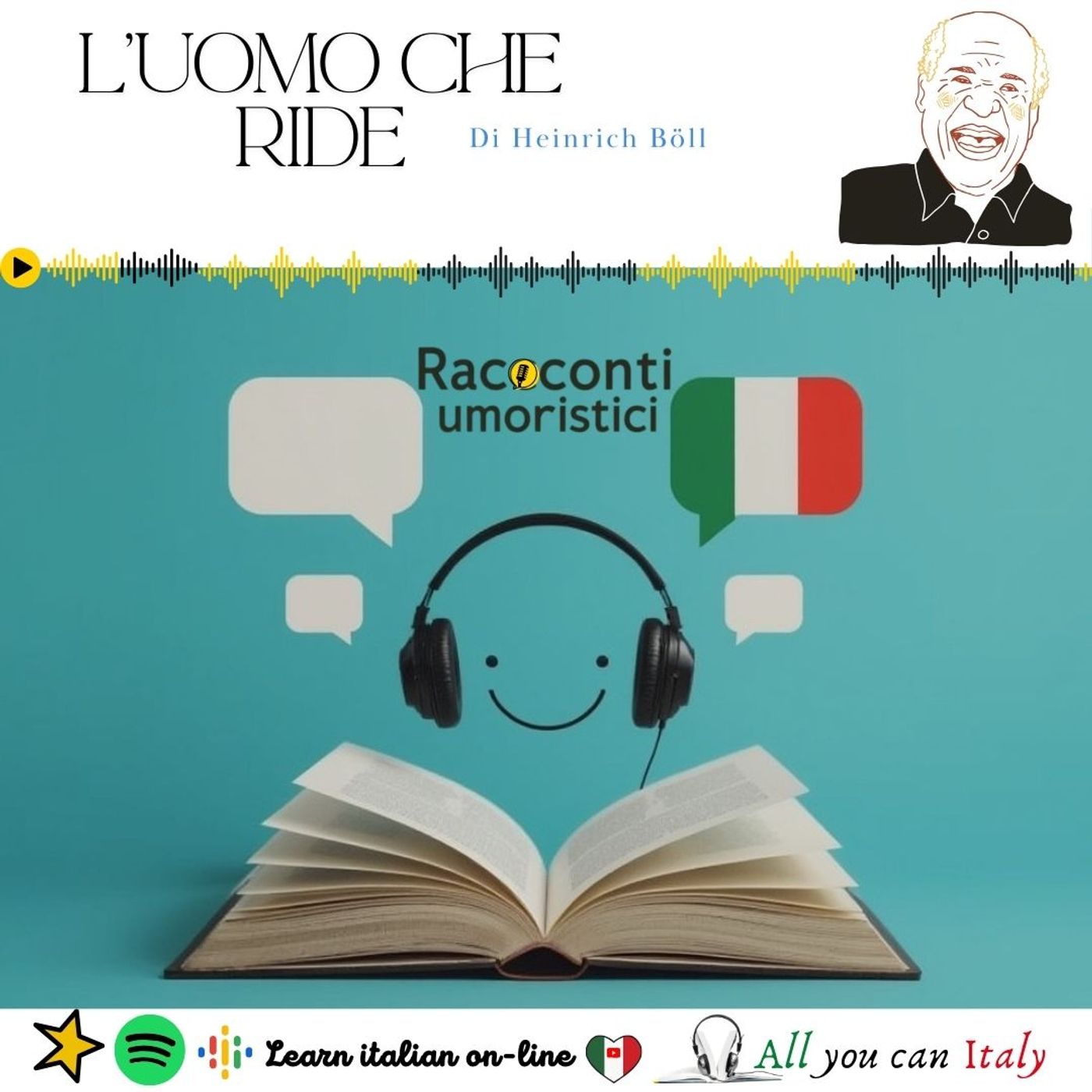 L'UOMO CHE RIDE - ITALIAN PODCAST - RACCONTI UMORISTICI 🎙🎧B2 episode artwork