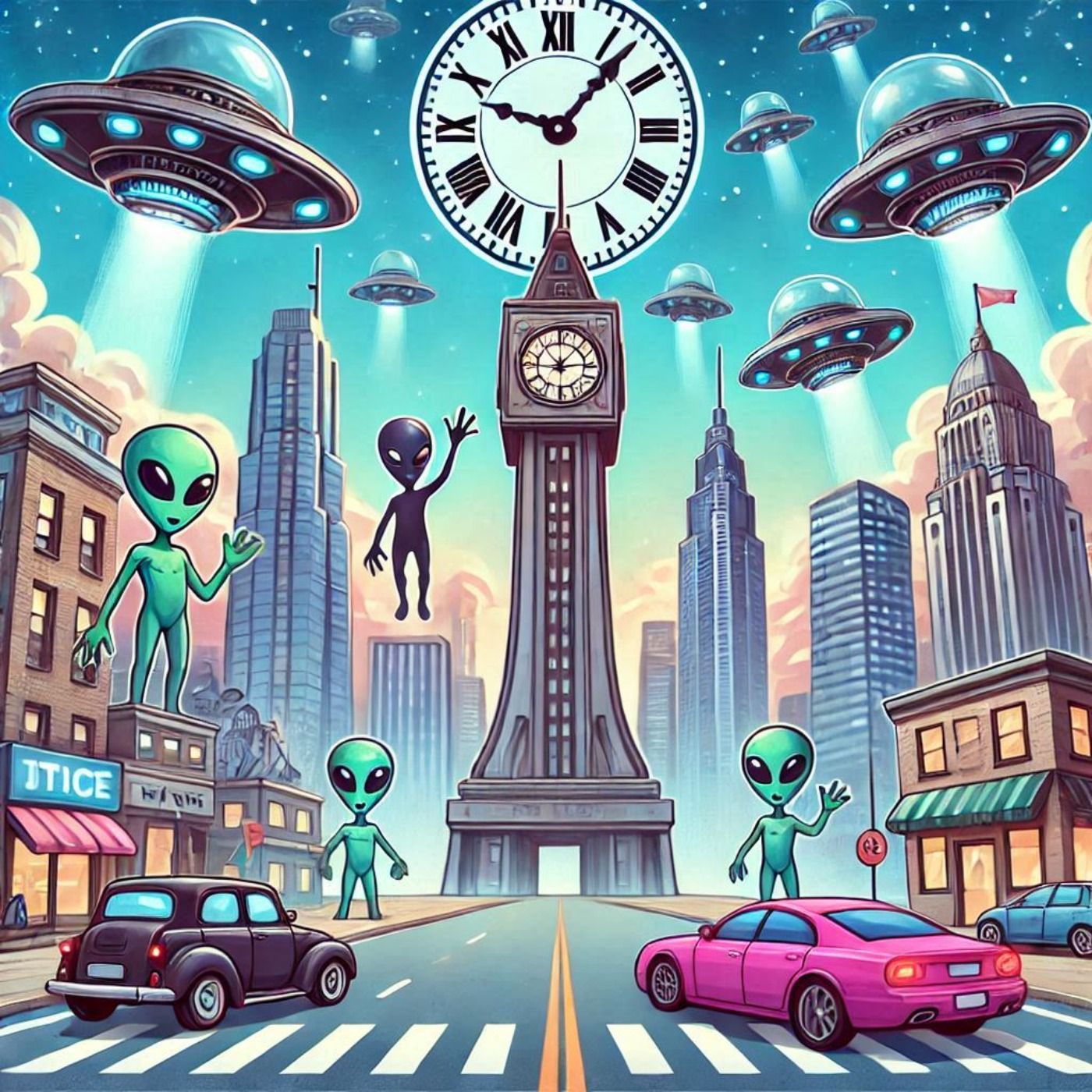 Historias de viajes en el tiempo podcast artwork