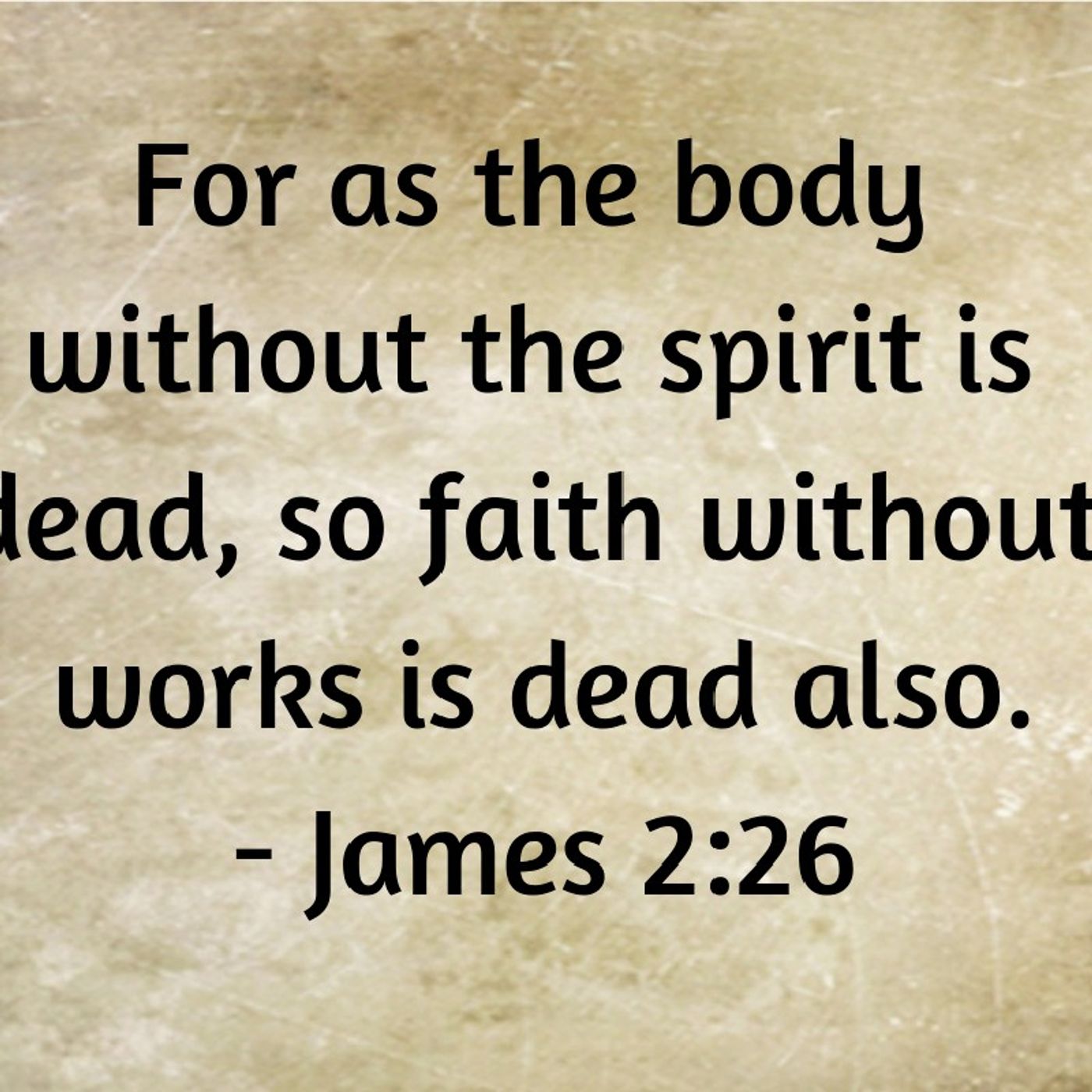 FAITH WITHOUT WORKS IS DEAD!(Tips and hints to move off TRUE FAITH!Keep your foot from EVIL and seek good!) episode artwork