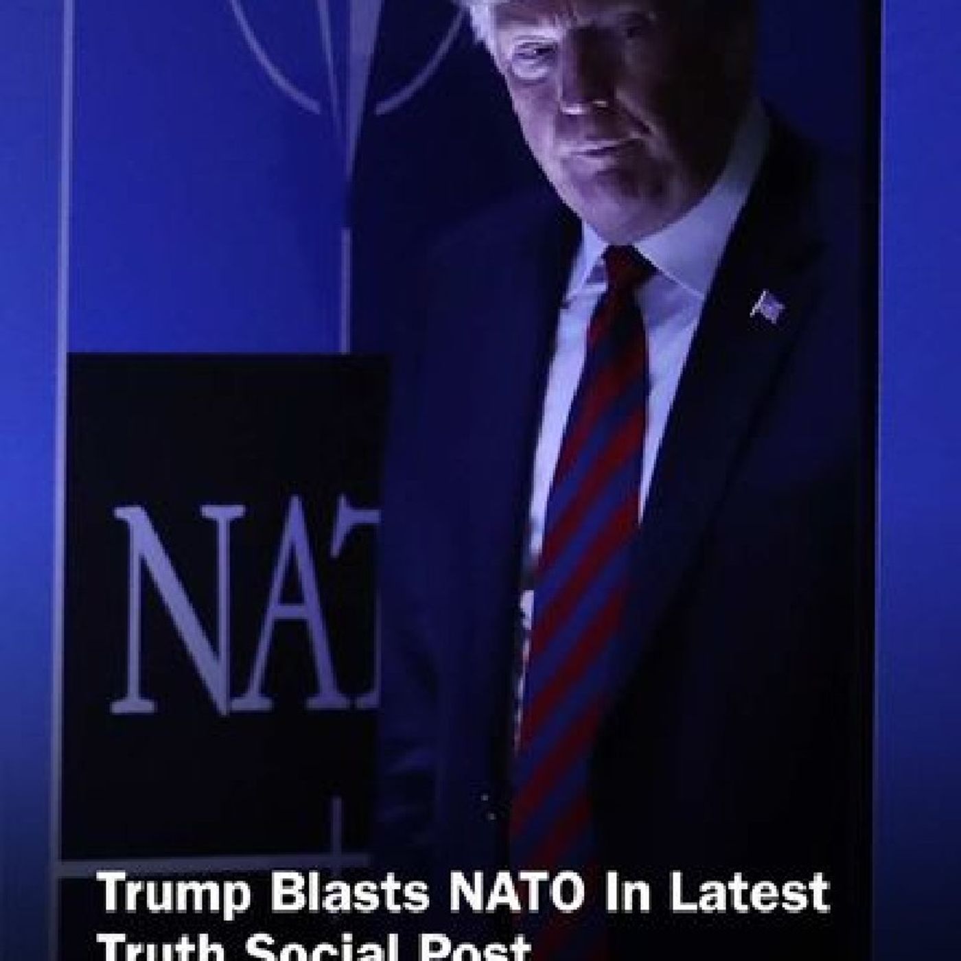 President #DonaldTrump launched a blistering rebuke of #NATO members saying the U.S. "needs nothing" from the alliance and will "never forge episode artwork