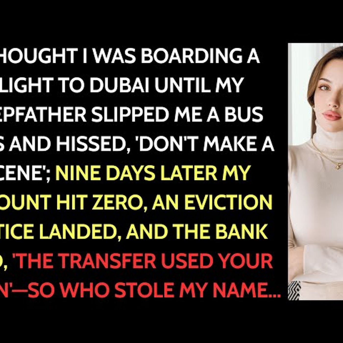 At the airport they flew to dubai, left me a bus ticket... when they returned, everything changed.!! episode artwork