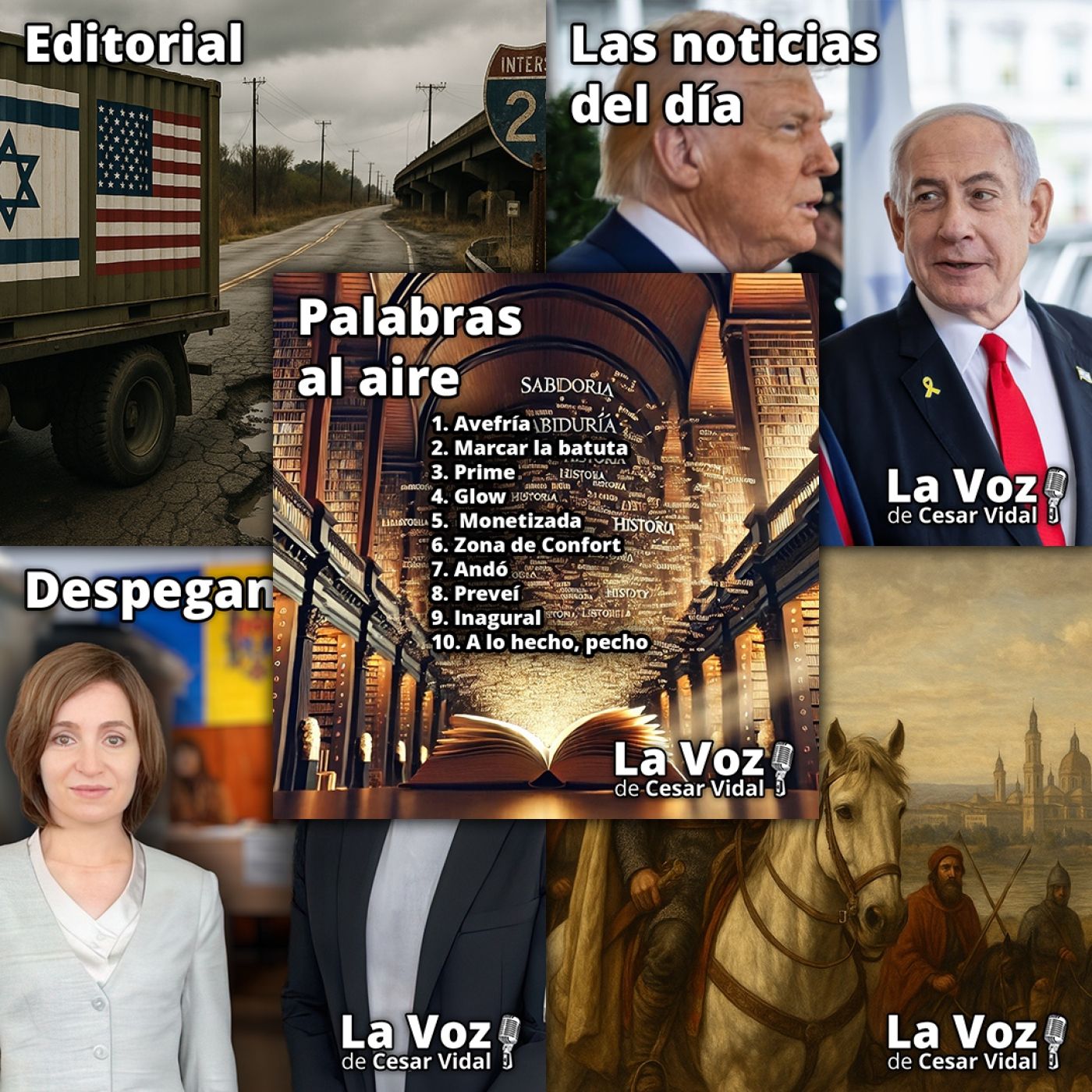 Programa Completo de La Voz de César Vidal - 29/09/25 episode artwork