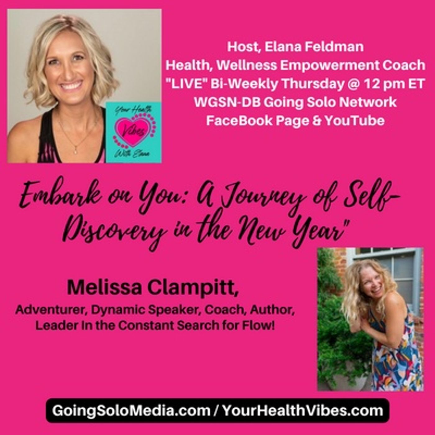 Embark on You: A Journey of Self-Discovery in the New Year with Guest, Melissa Clampitt,