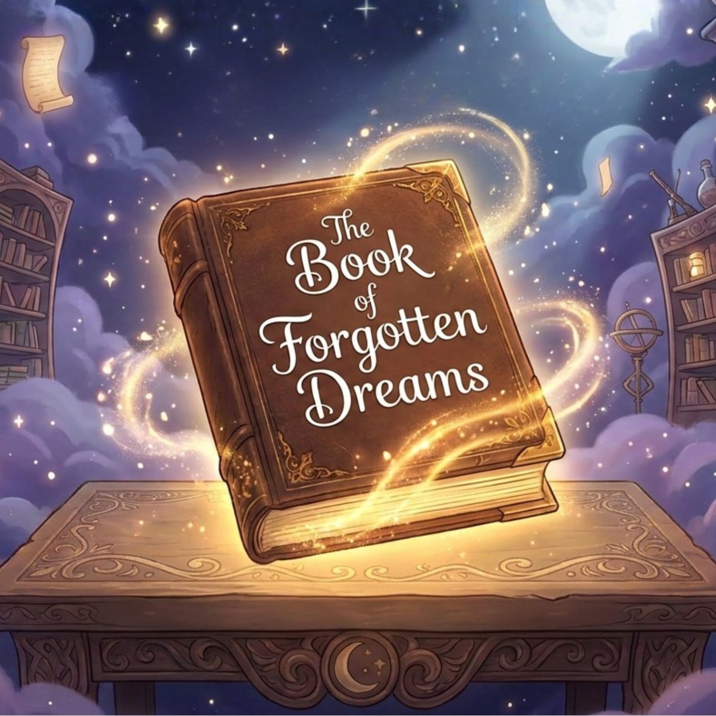 The Book of Forgotten Dreams - A Magical Bedtime Story for Grownups